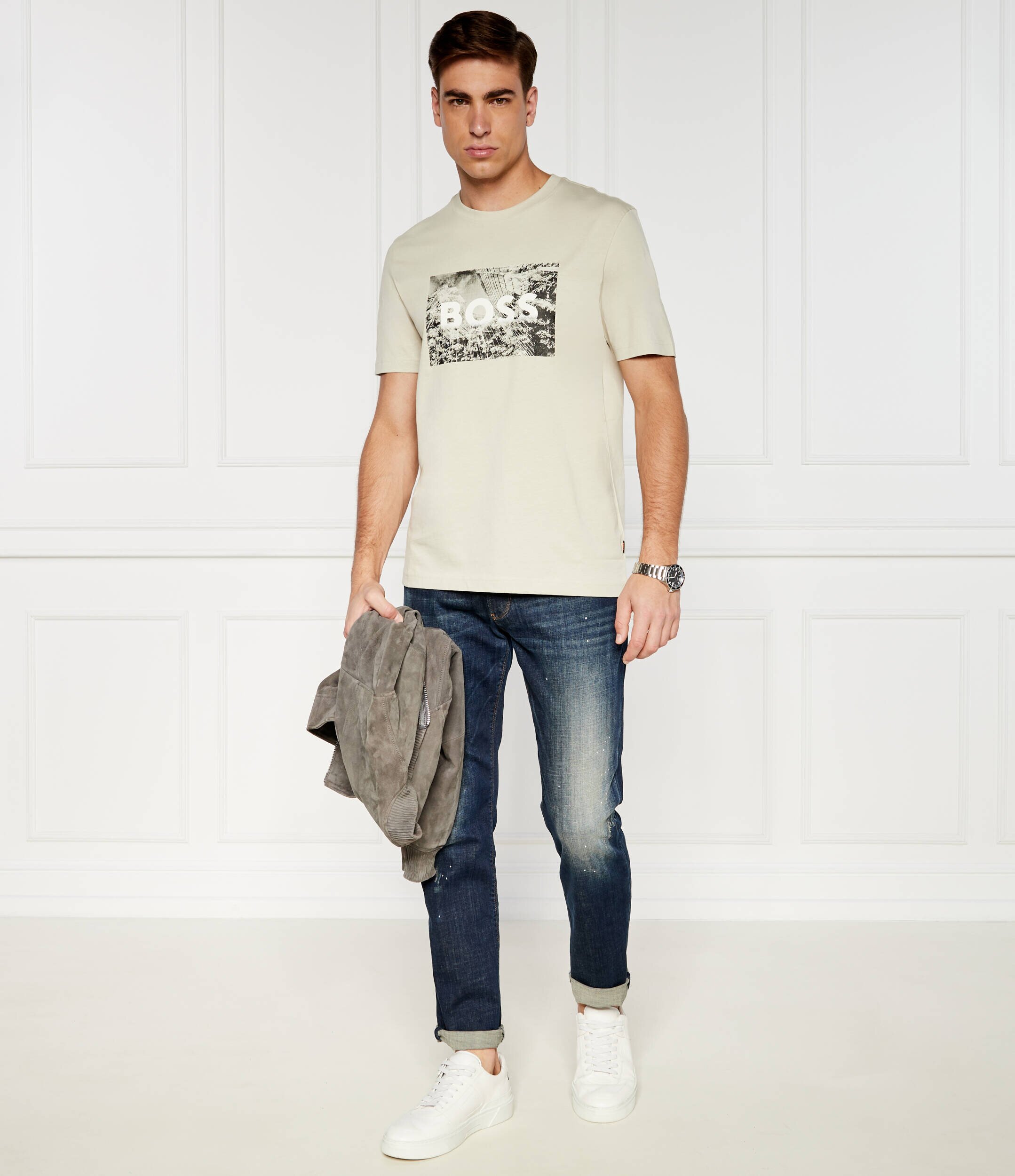 BOSS Orange Tricou | Regular Fit