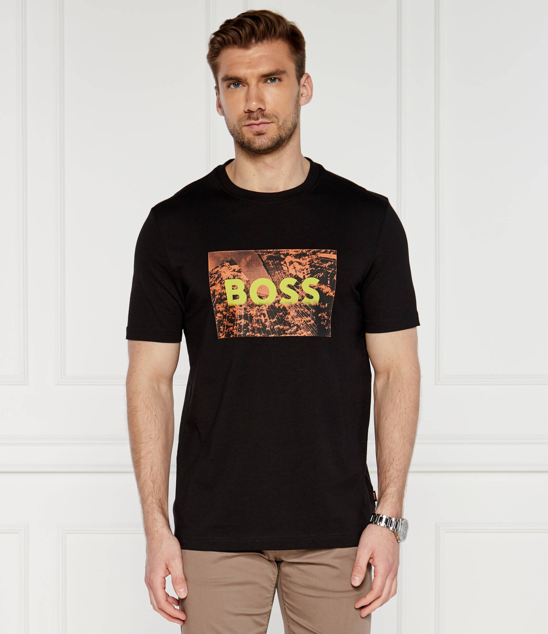 BOSS Orange Tricou | Regular Fit
