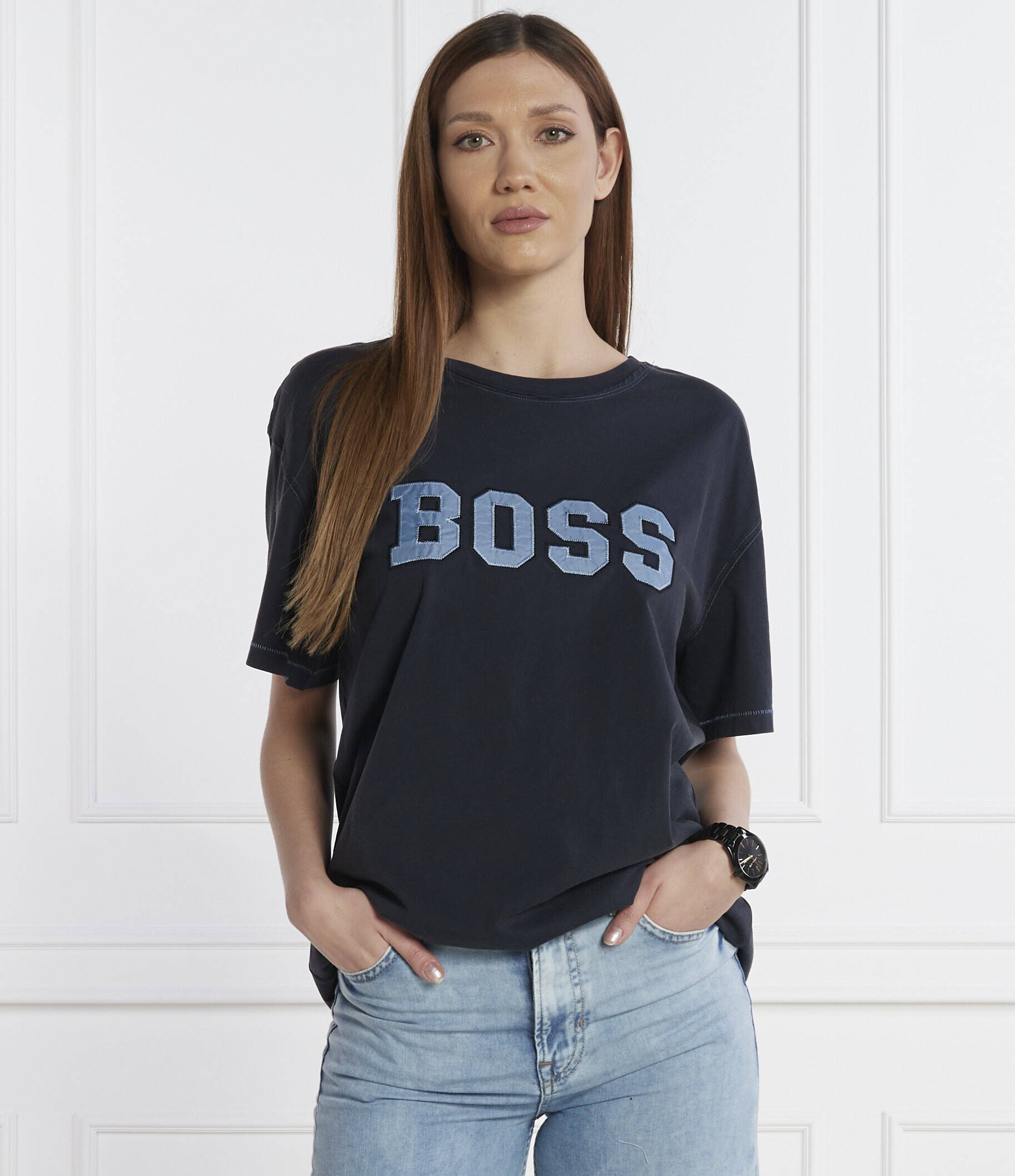 BOSS Orange Tricou | Relaxed fit
