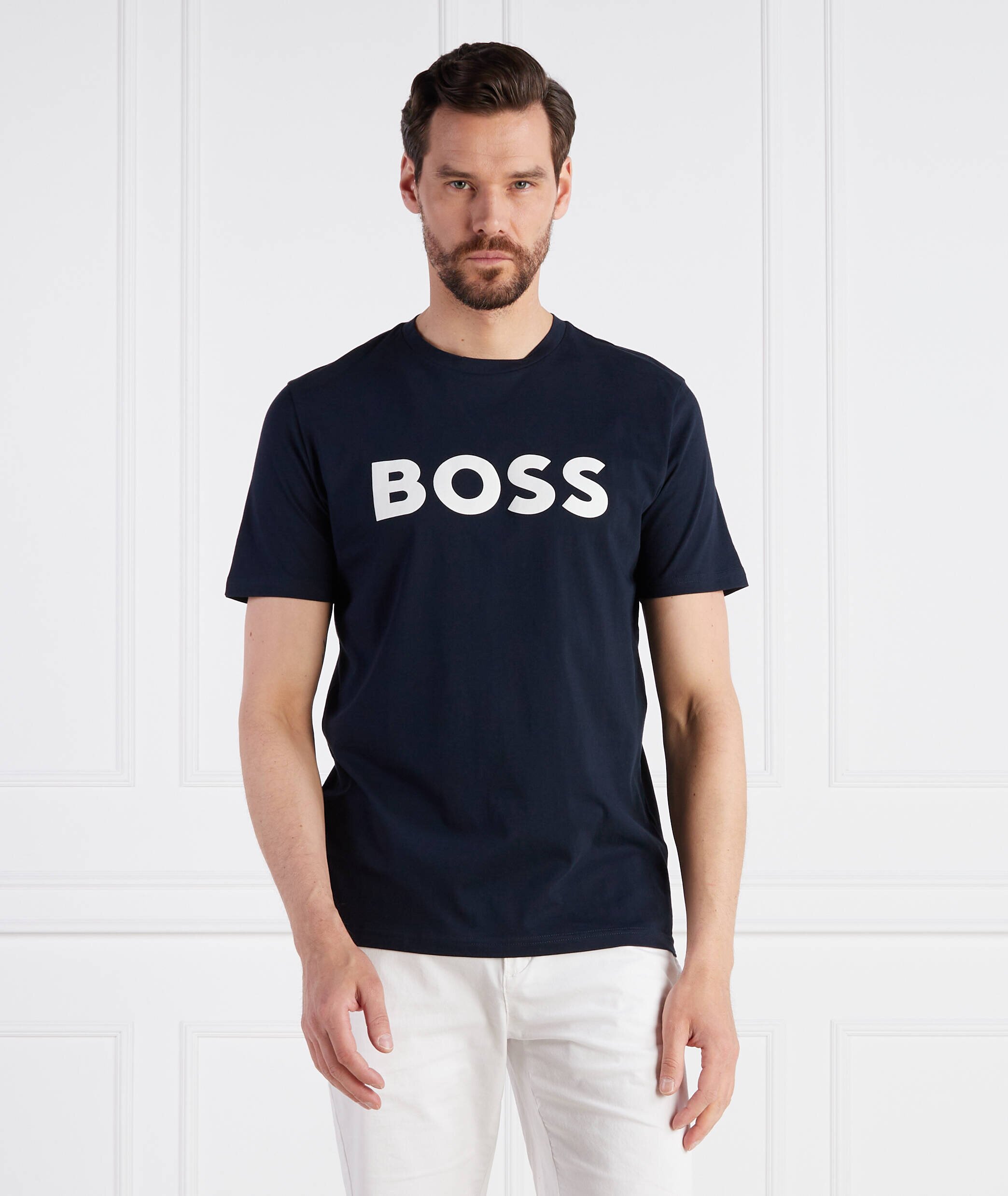 BOSS Orange Tricou | Slim Fit