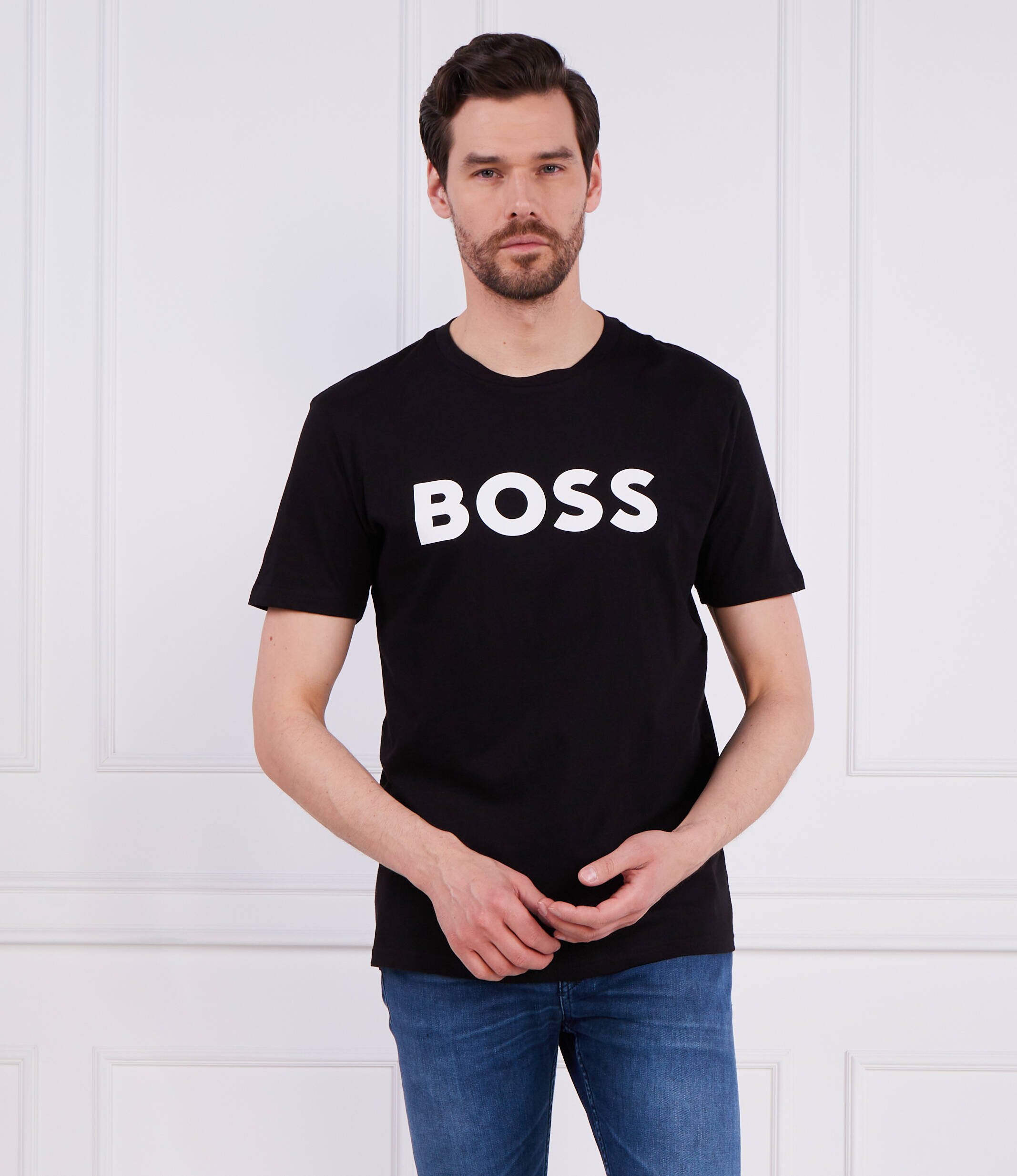 BOSS Orange Tricou | Slim Fit
