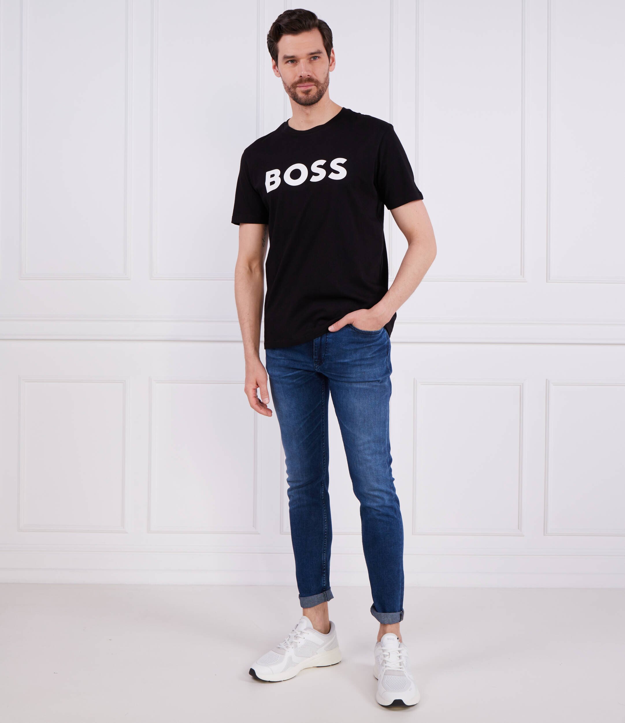 BOSS Orange Tricou | Slim Fit