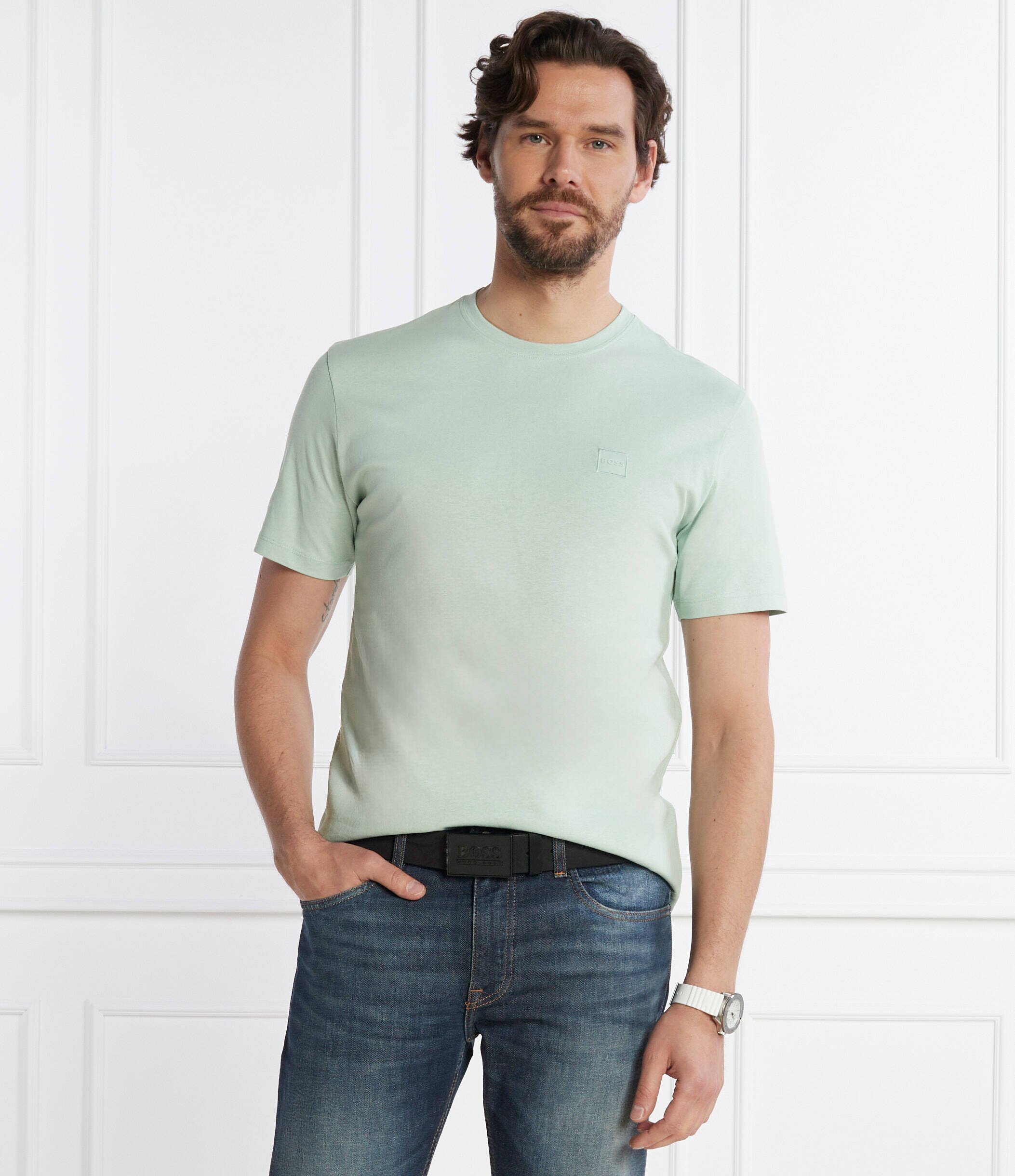 BOSS Orange Tricou Tales | Relaxed fit