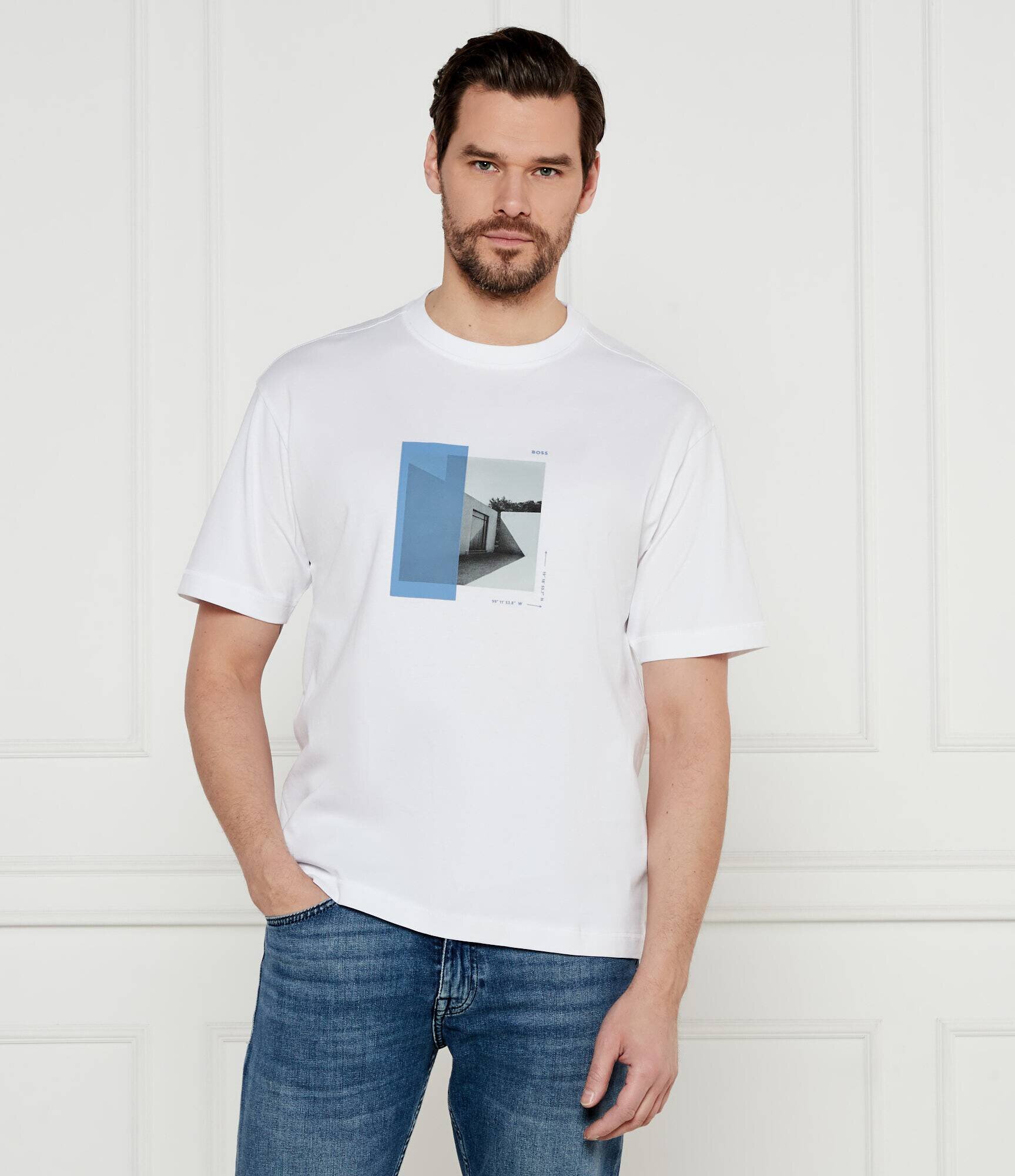 BOSS Orange Tricou Te_Barragan | Regular Fit