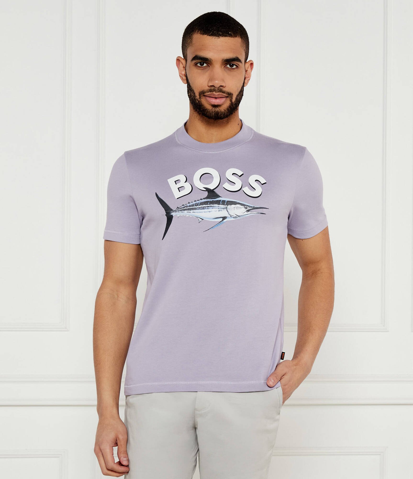 BOSS Orange Tricou Te_Bossfish | Regular Fit