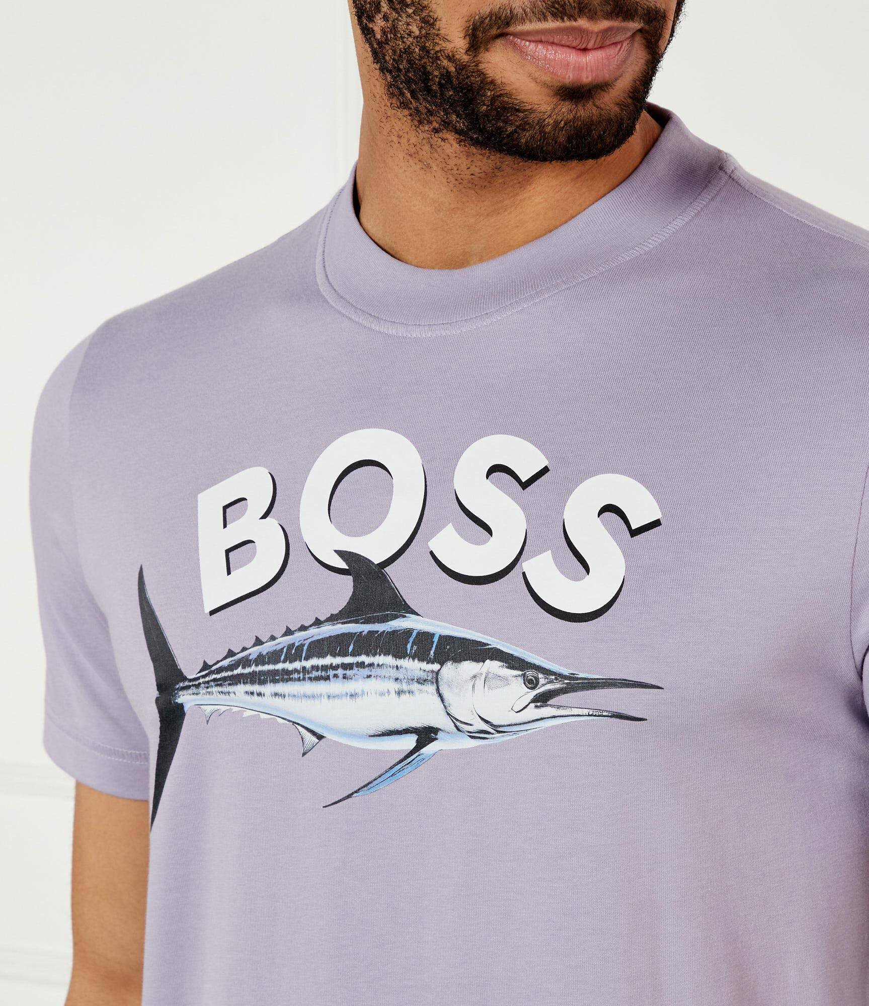 BOSS Orange Tricou Te_Bossfish | Regular Fit