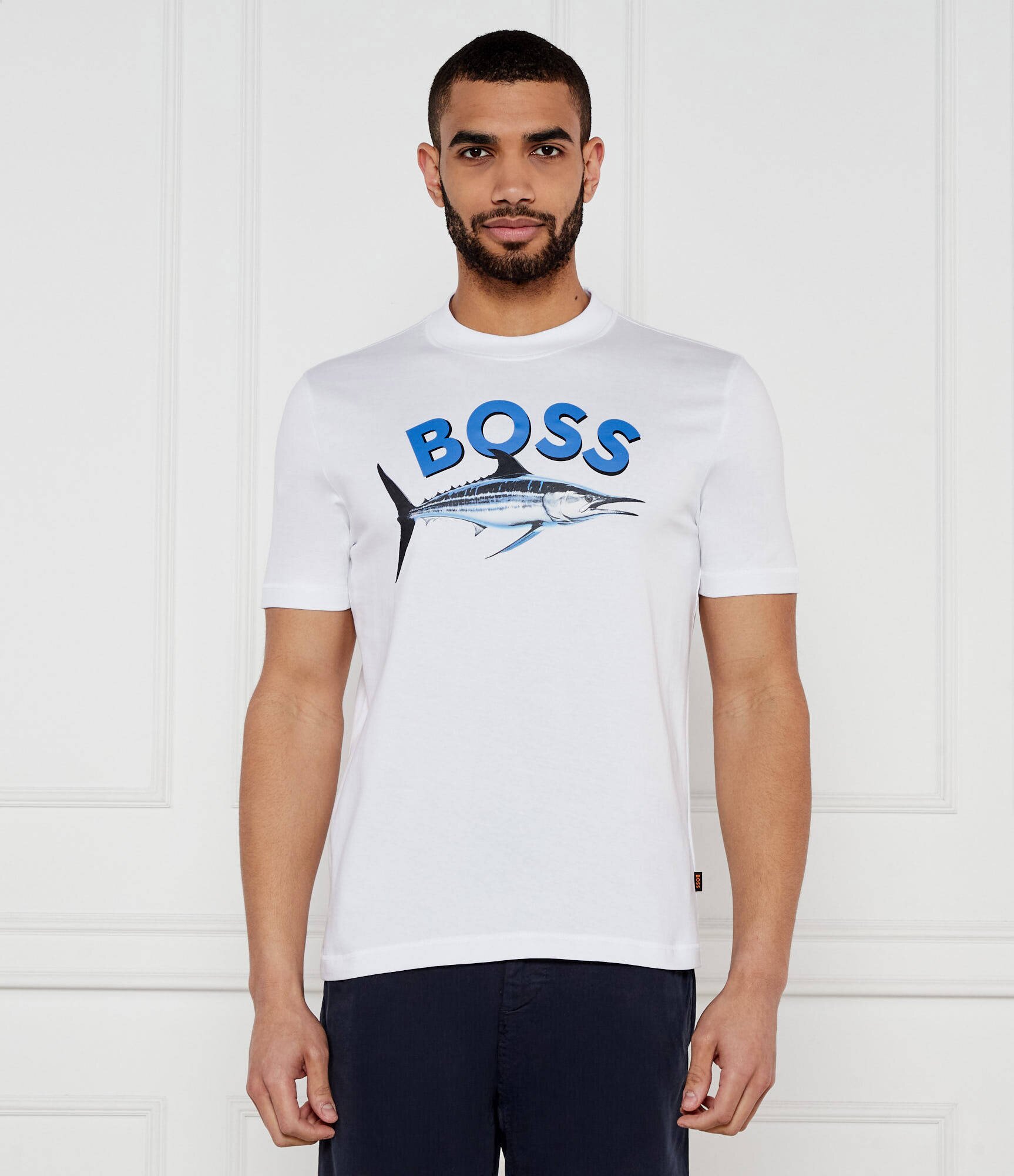 BOSS Orange Tricou Te_Bossfish | Regular Fit