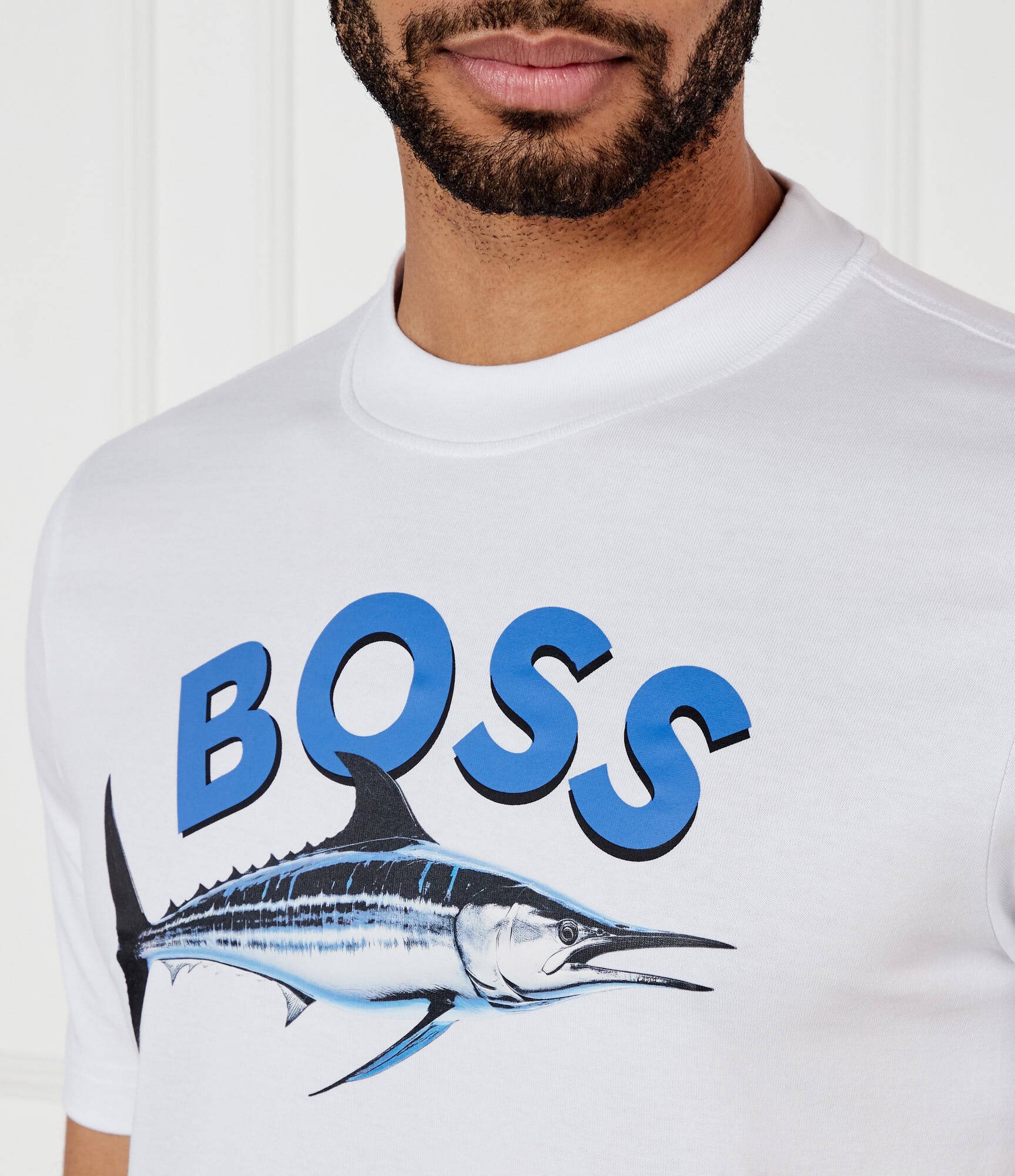 BOSS Orange Tricou Te_Bossfish | Regular Fit