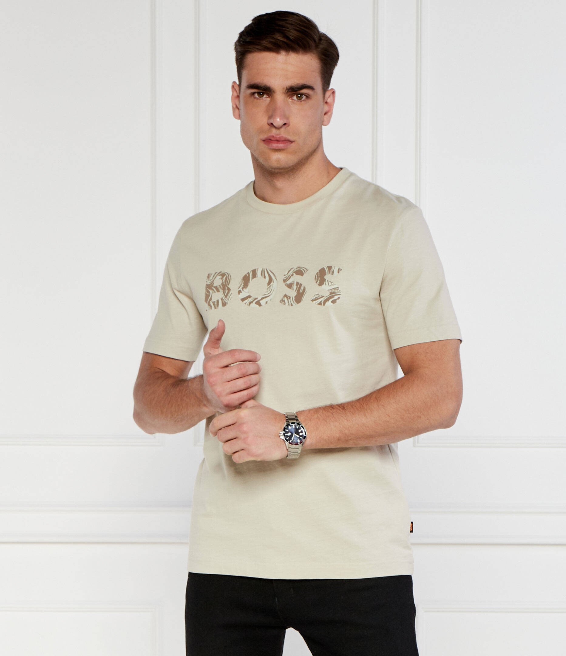 BOSS Orange Tricou Te_Bossocean | Regular Fit