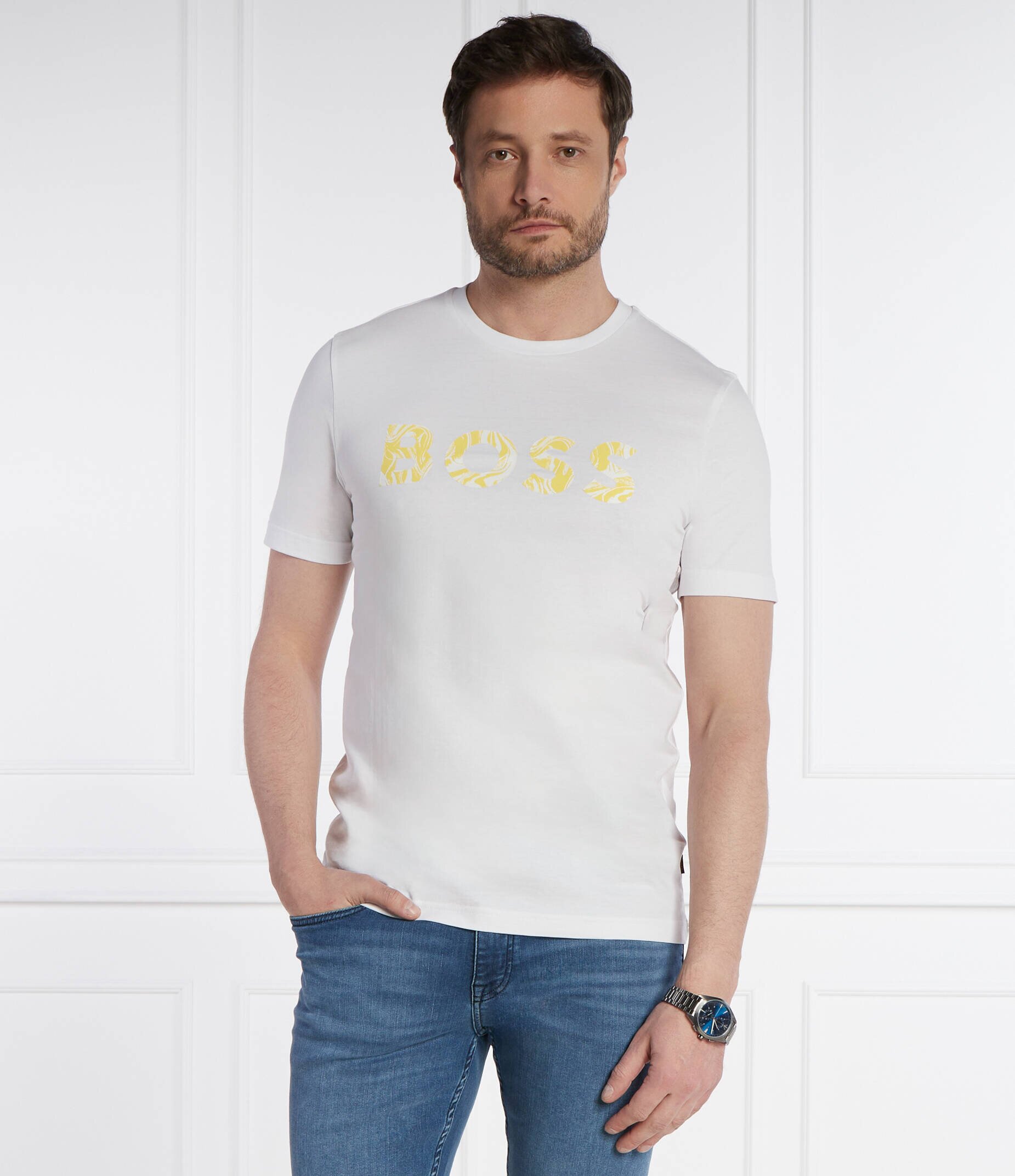 BOSS Orange Tricou Te_Bossocean | Regular Fit