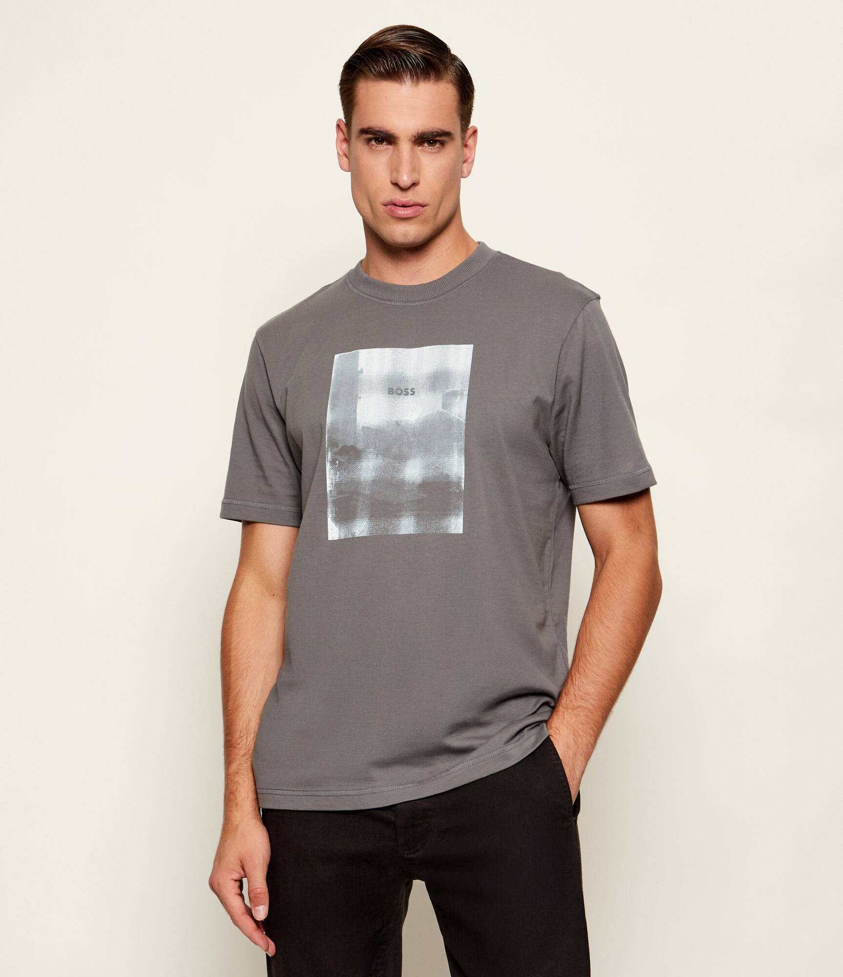 BOSS Orange Tricou Te_brokenic | regular fit