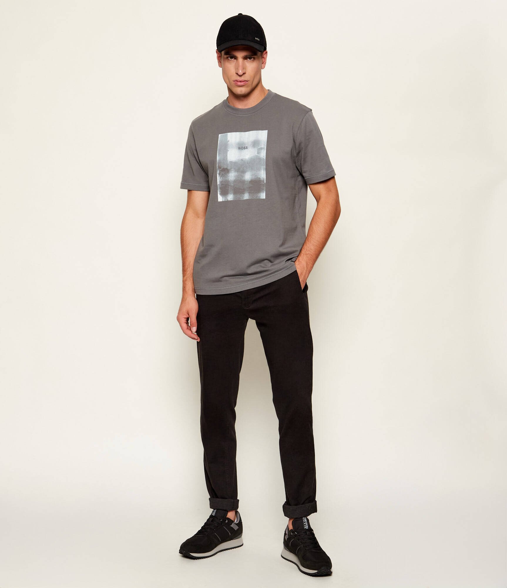 BOSS Orange Tricou Te_brokenic | regular fit