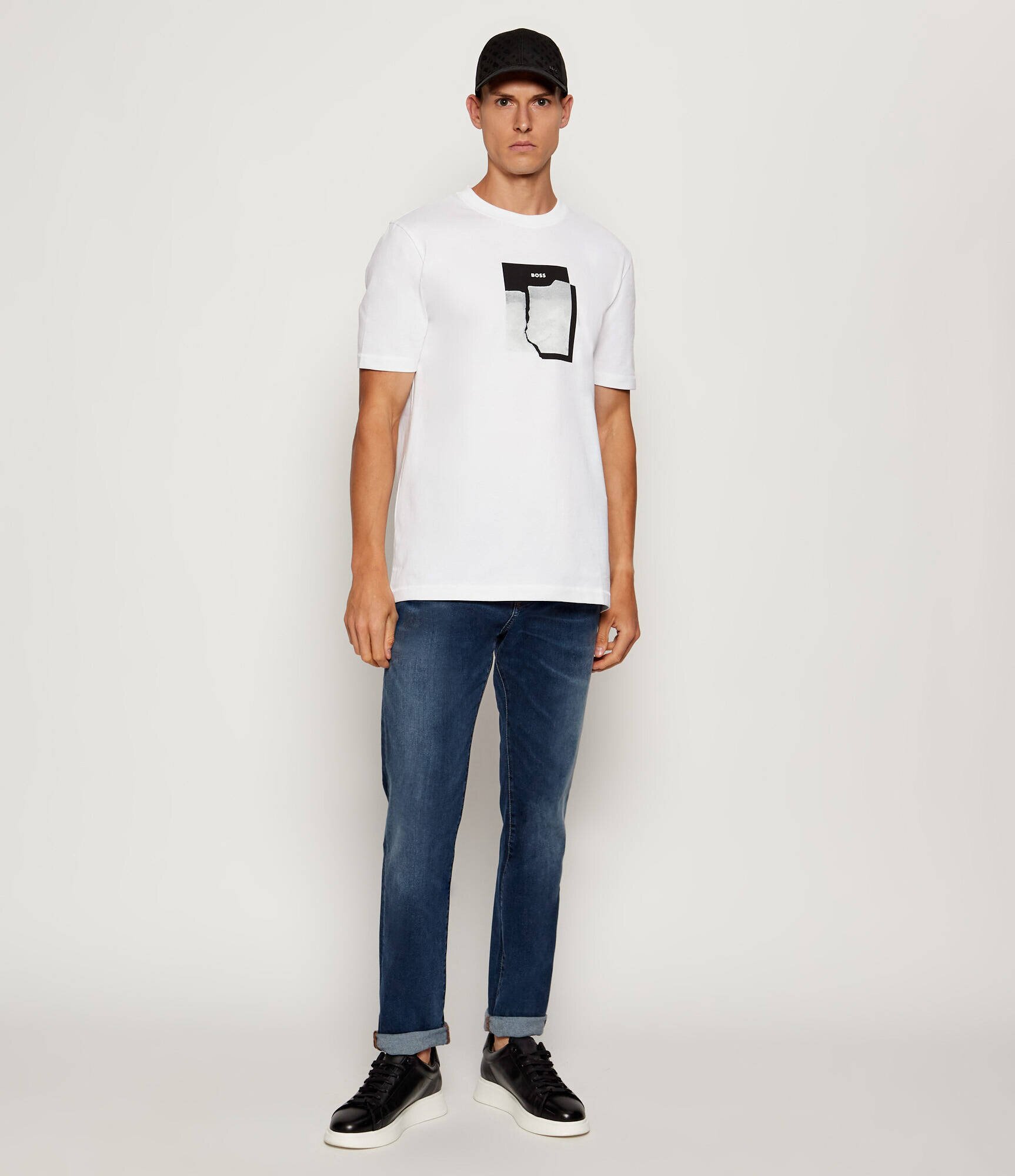 BOSS Orange Tricou Te_brokenic | regular fit