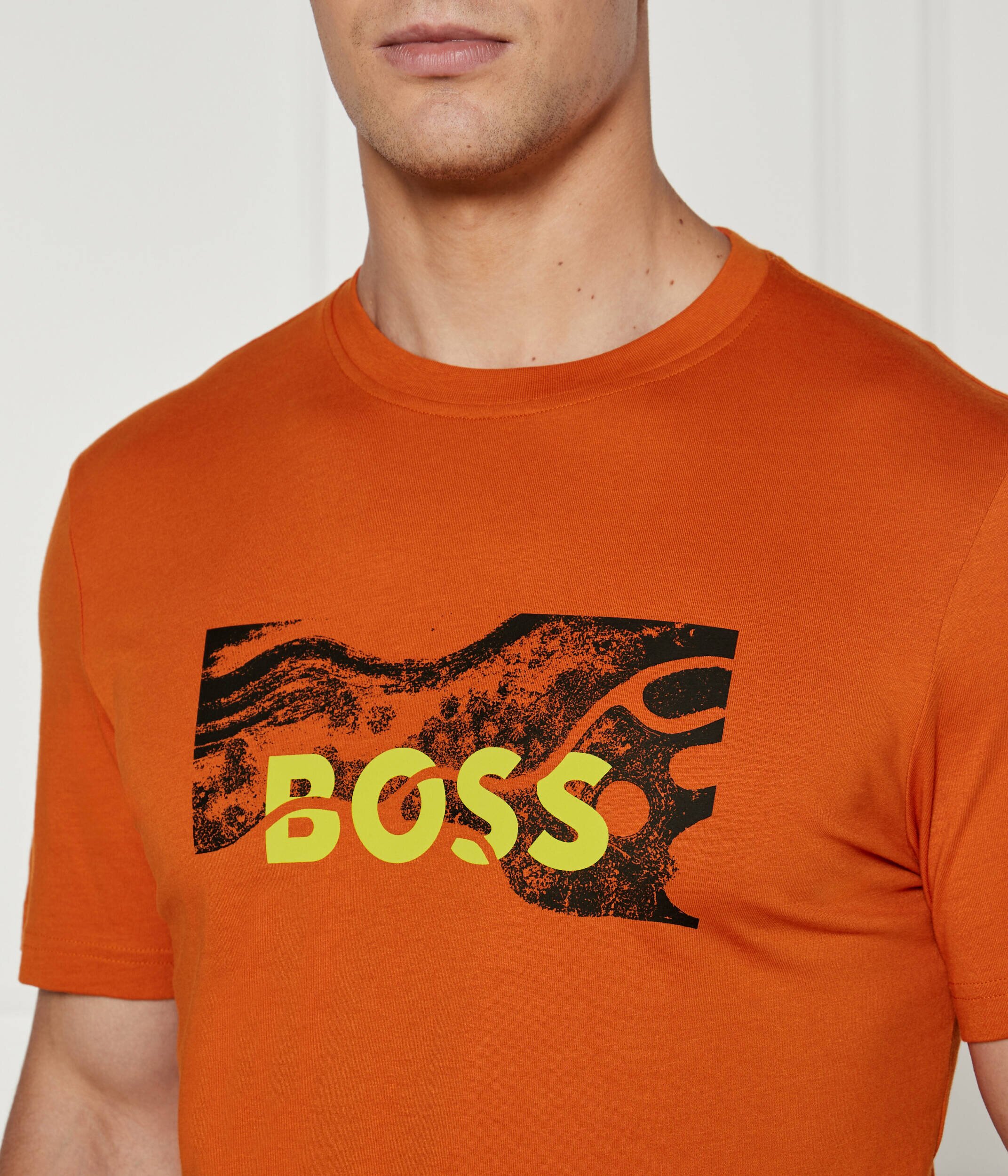 BOSS Orange Tricou Te_Building | Regular Fit