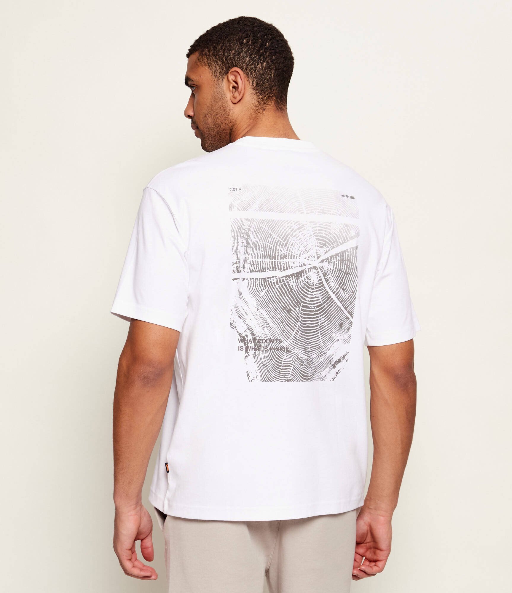 BOSS Orange Tricou Te_Citylights | Relaxed fit