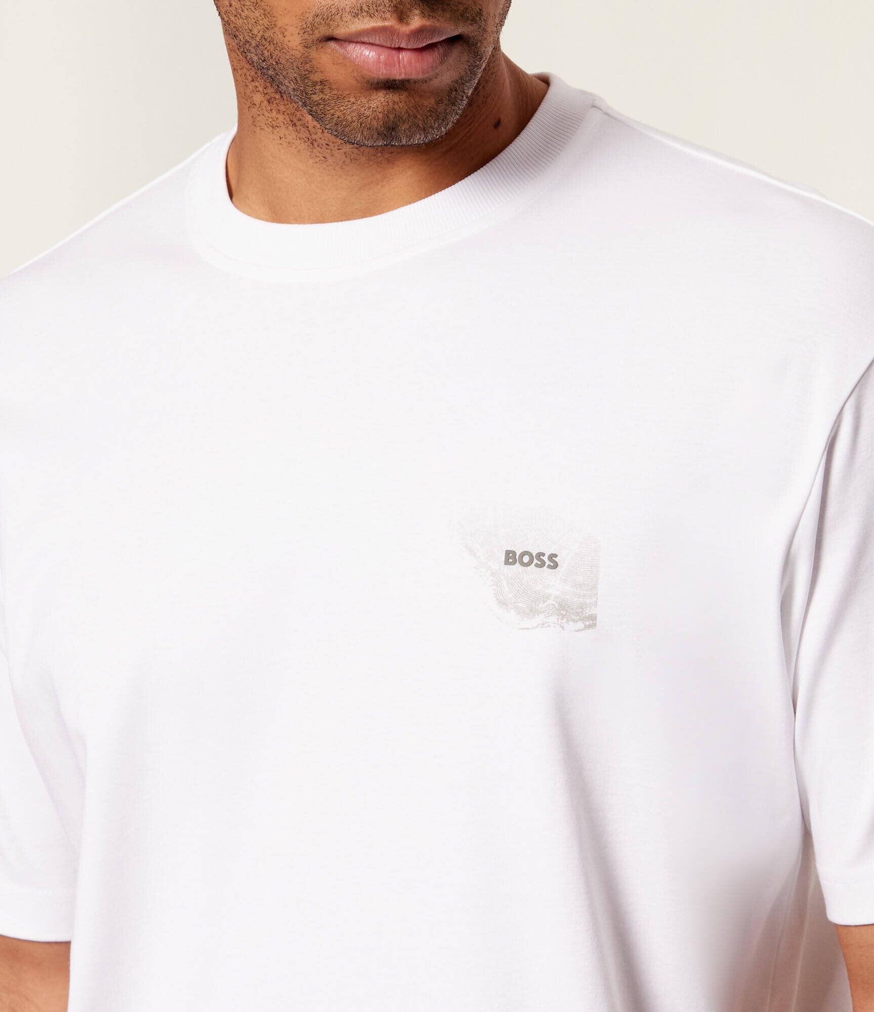 BOSS Orange Tricou Te_Citylights | Relaxed fit