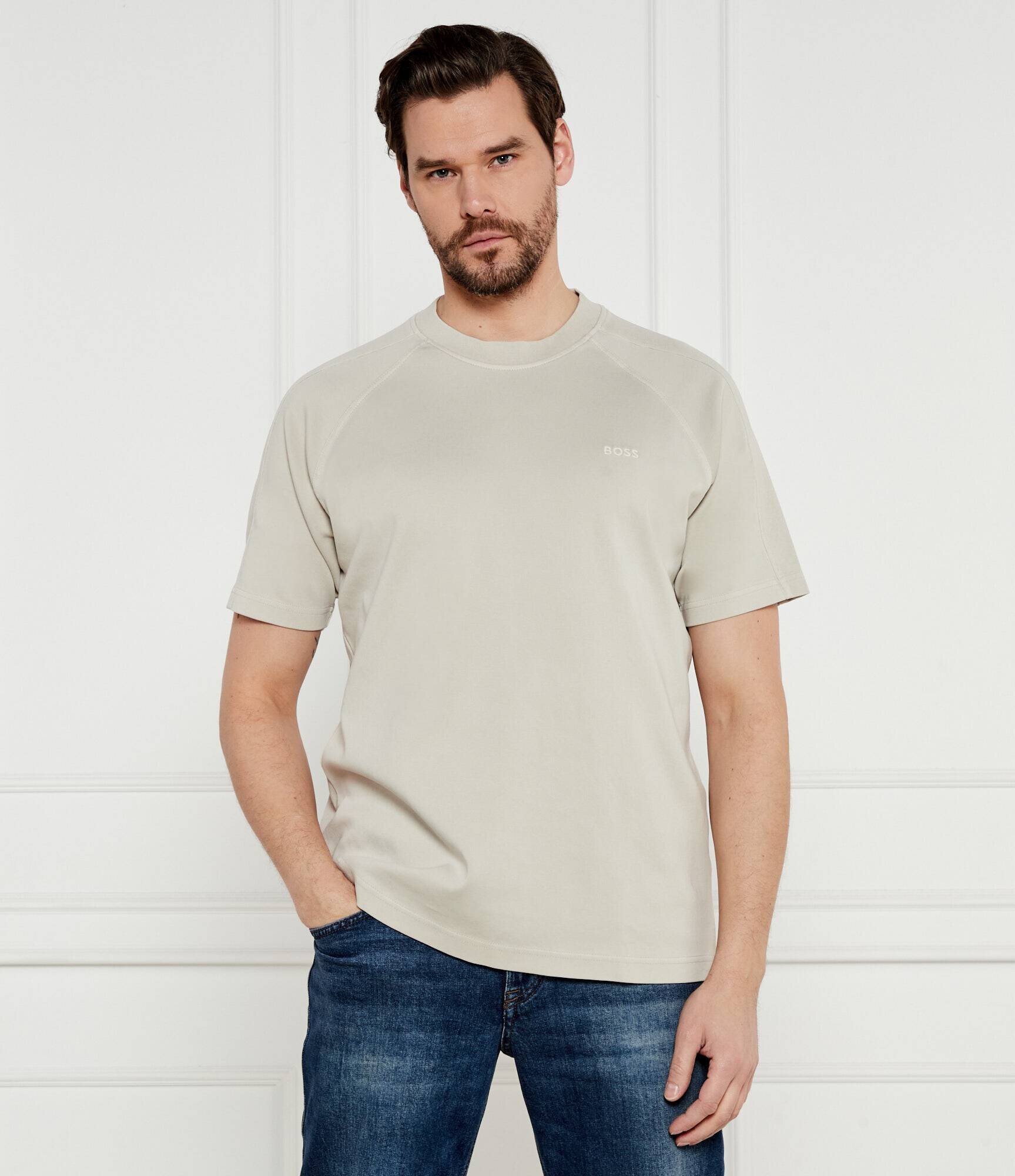 BOSS Orange Tricou Te_Concrete | Regular Fit