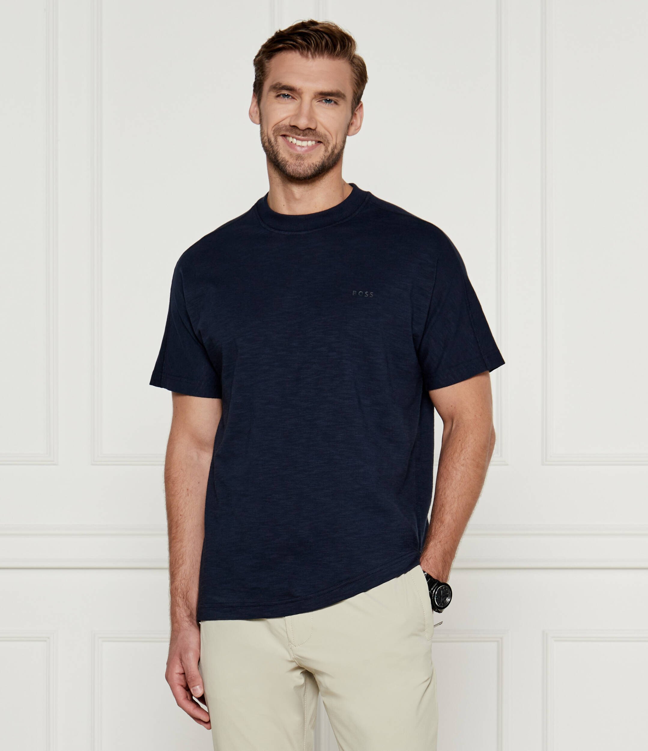 BOSS Orange Tricou Te_Denim | Regular Fit