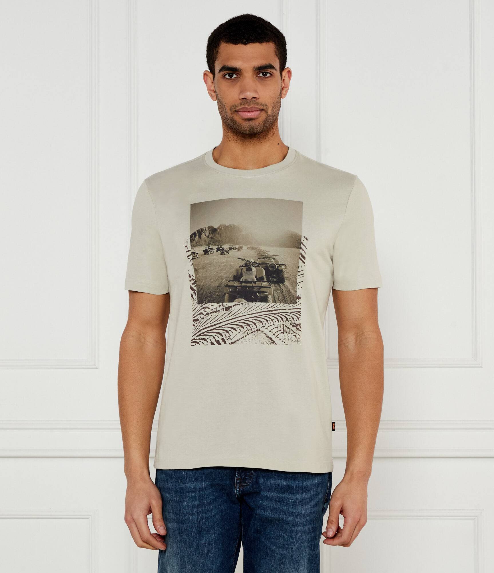 BOSS Orange Tricou Te_Dunetrace | Regular Fit