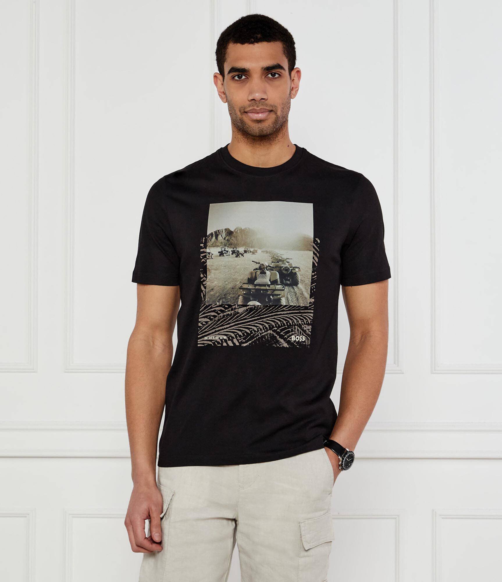 BOSS Orange Tricou Te_Dunetrace | Regular Fit