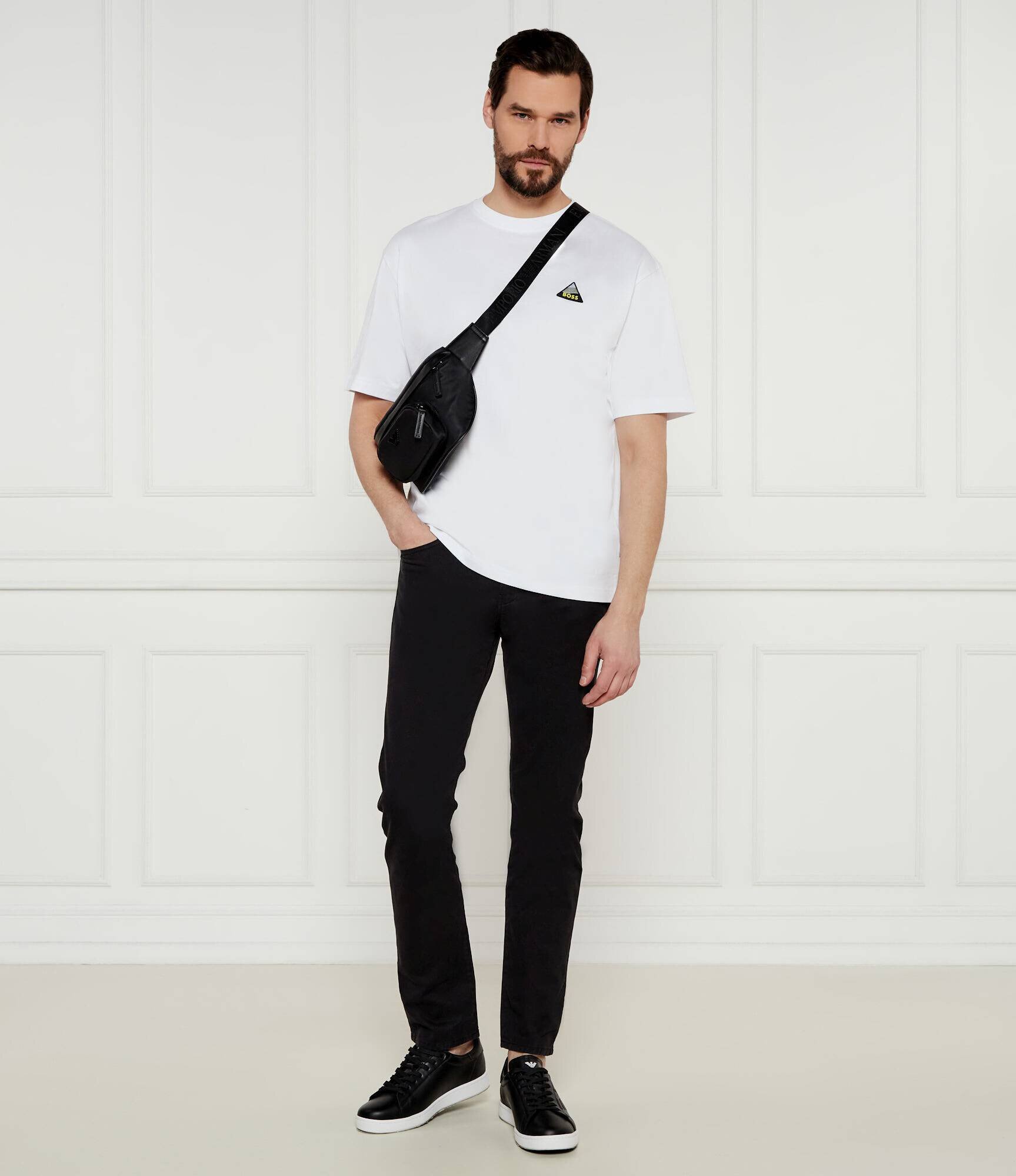 BOSS Orange Tricou Te_fishpatch | Loose fit