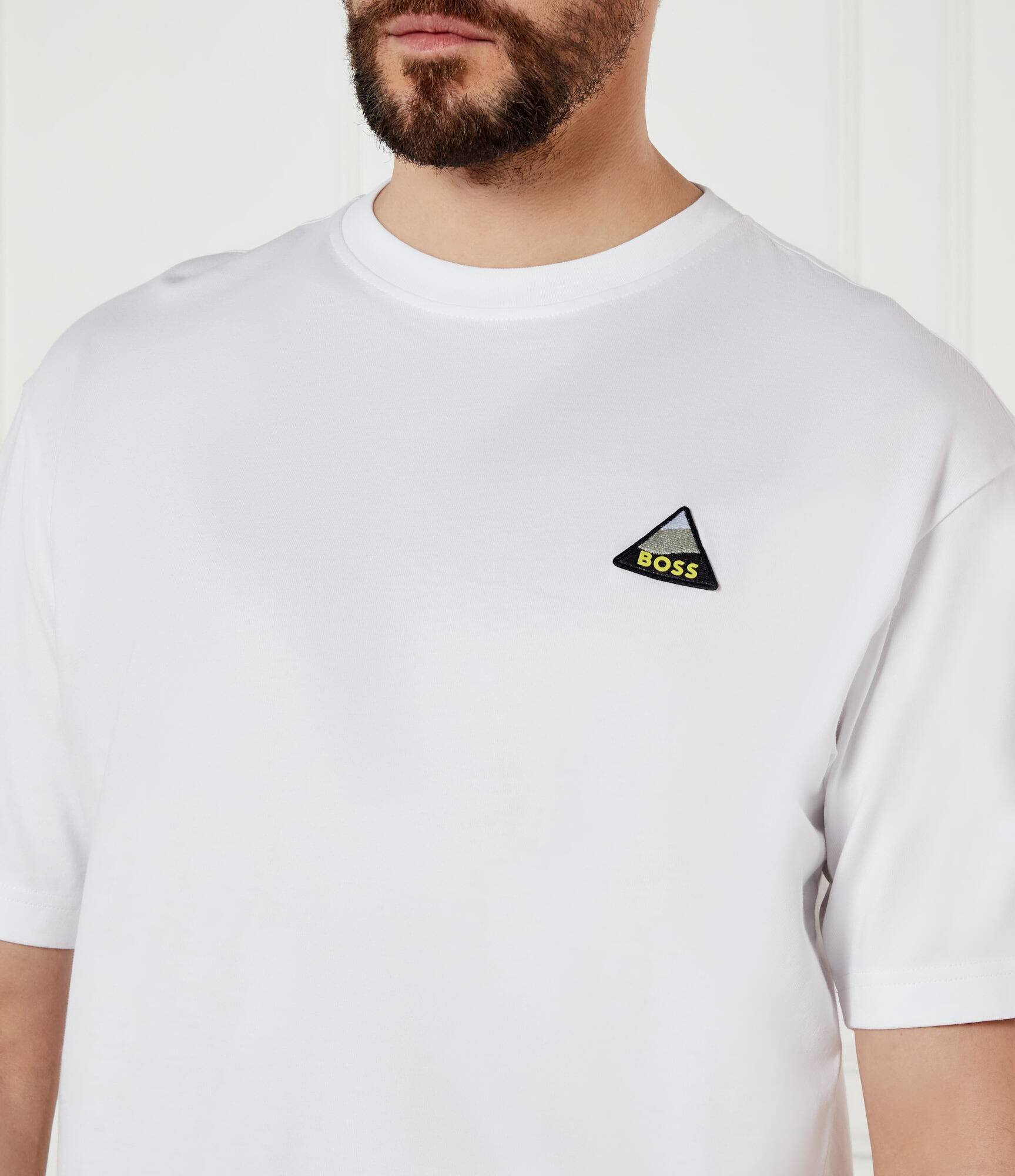 BOSS Orange Tricou Te_fishpatch | Loose fit