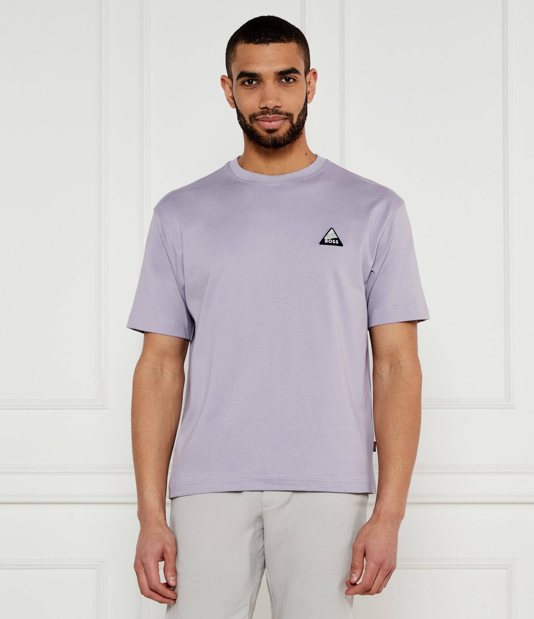 BOSS Orange Tricou Te_fishpatch | Loose fit