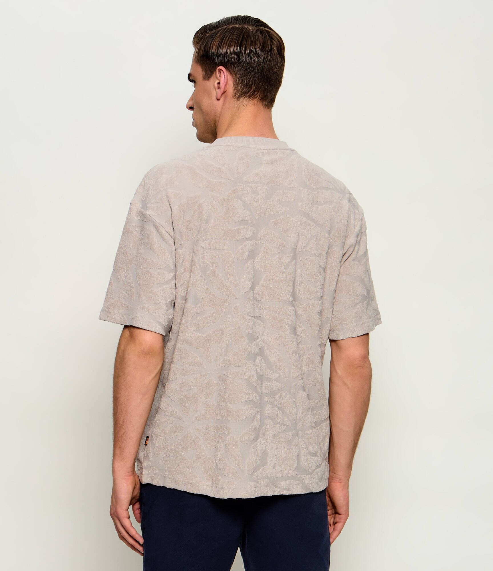 BOSS Orange Tricou Te_Flower | regular fit frotir