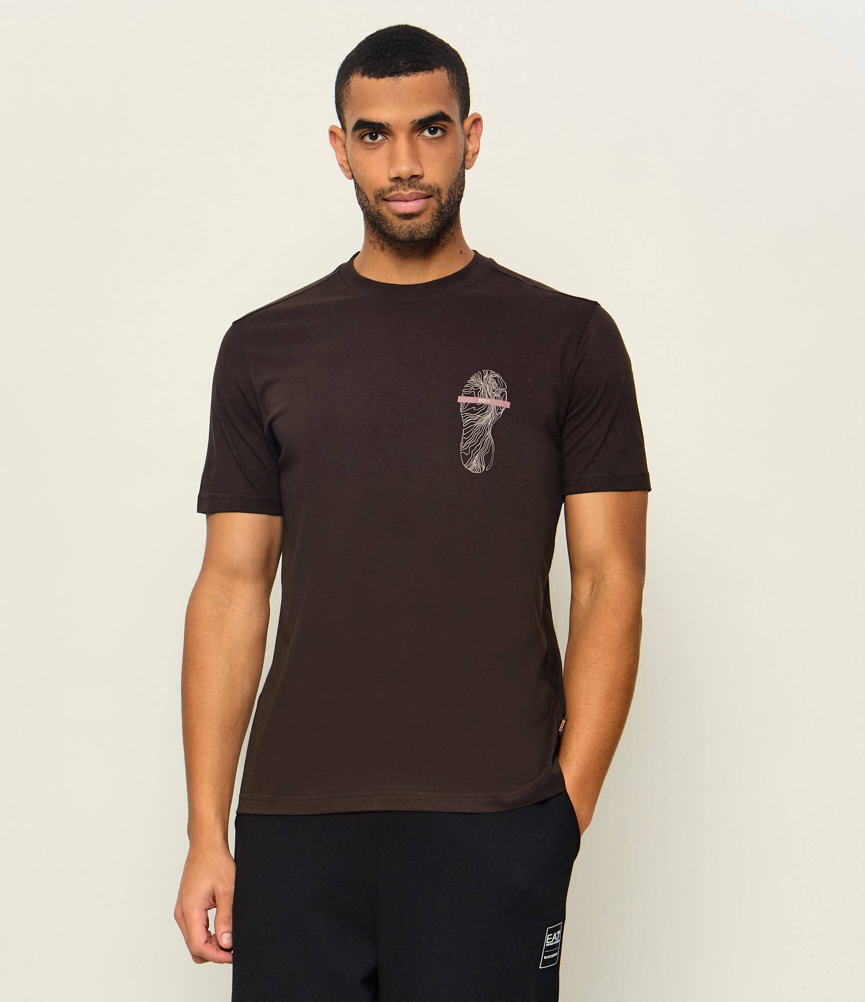 BOSS Orange Tricou Te_Footprint | regular fit