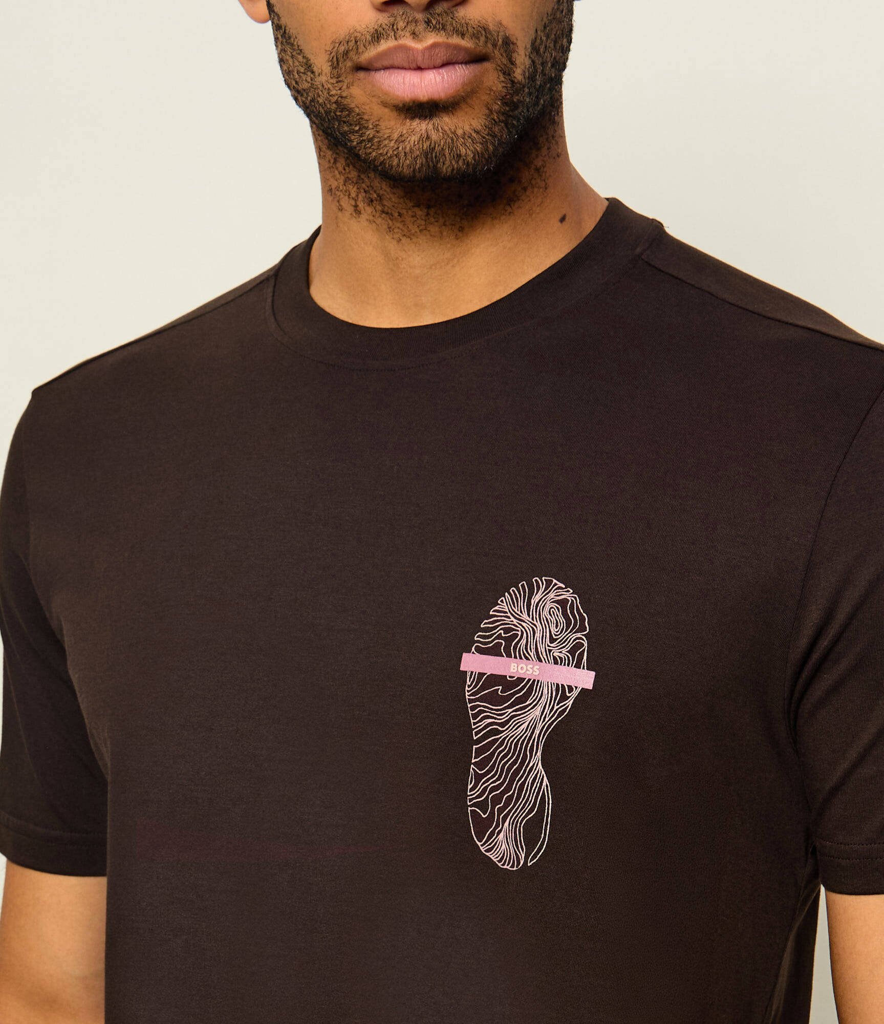 BOSS Orange Tricou Te_Footprint | regular fit