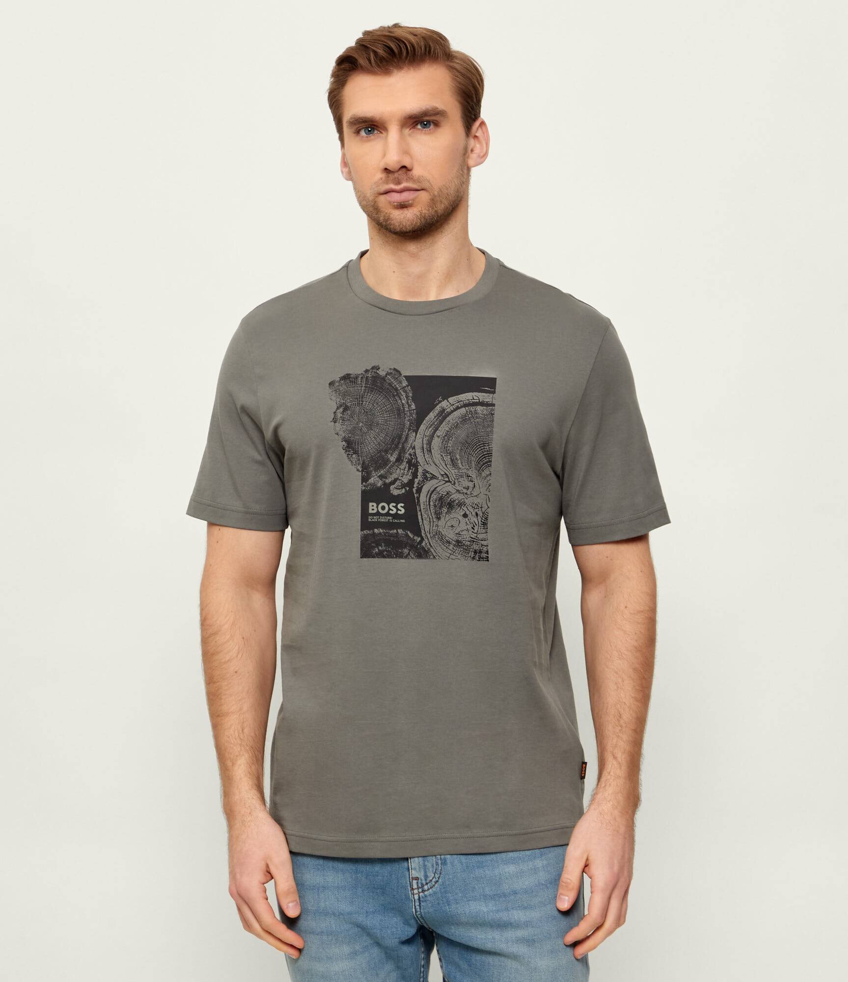 BOSS Orange Tricou Te_Imprint | regular fit