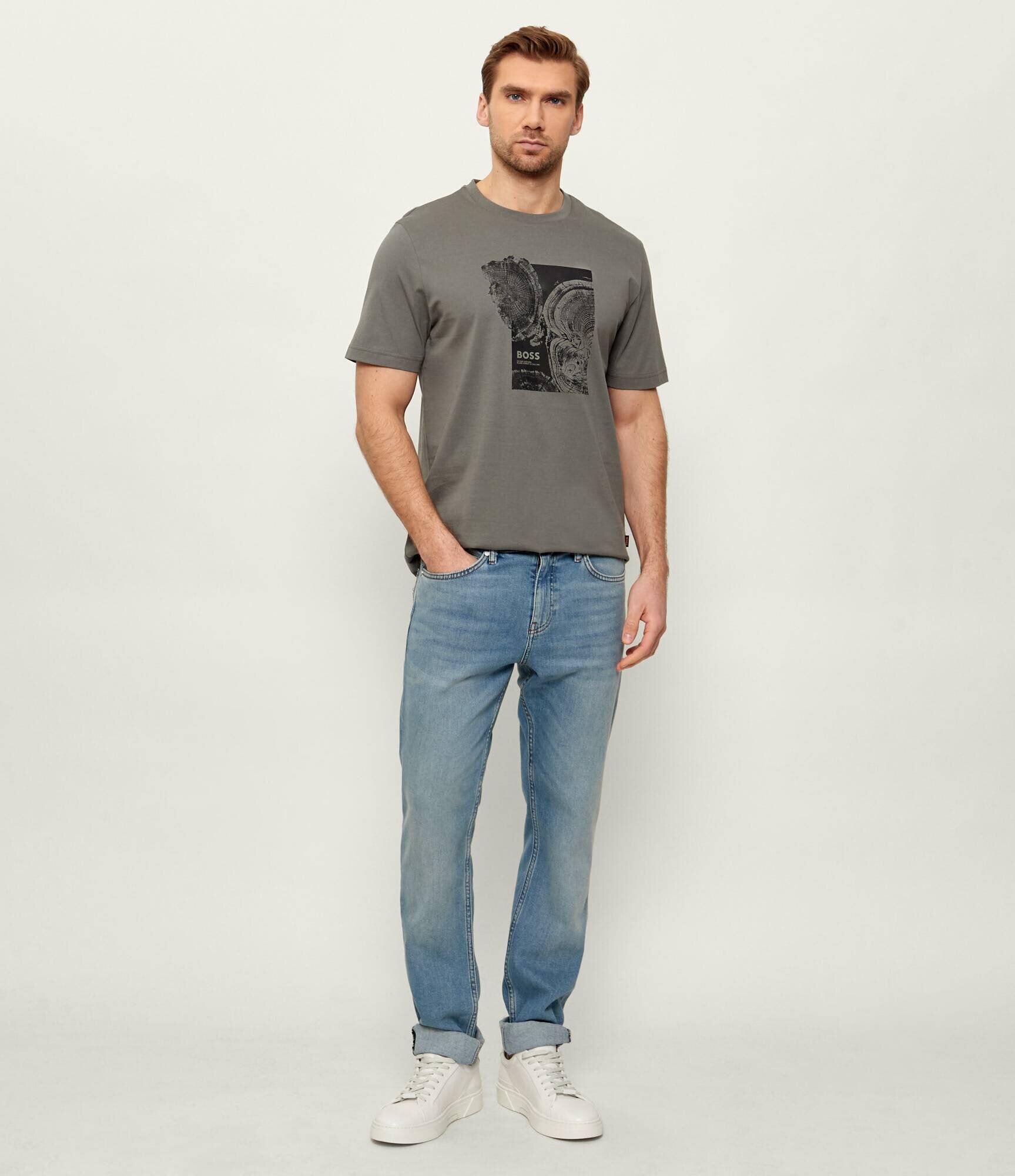 BOSS Orange Tricou Te_Imprint | regular fit