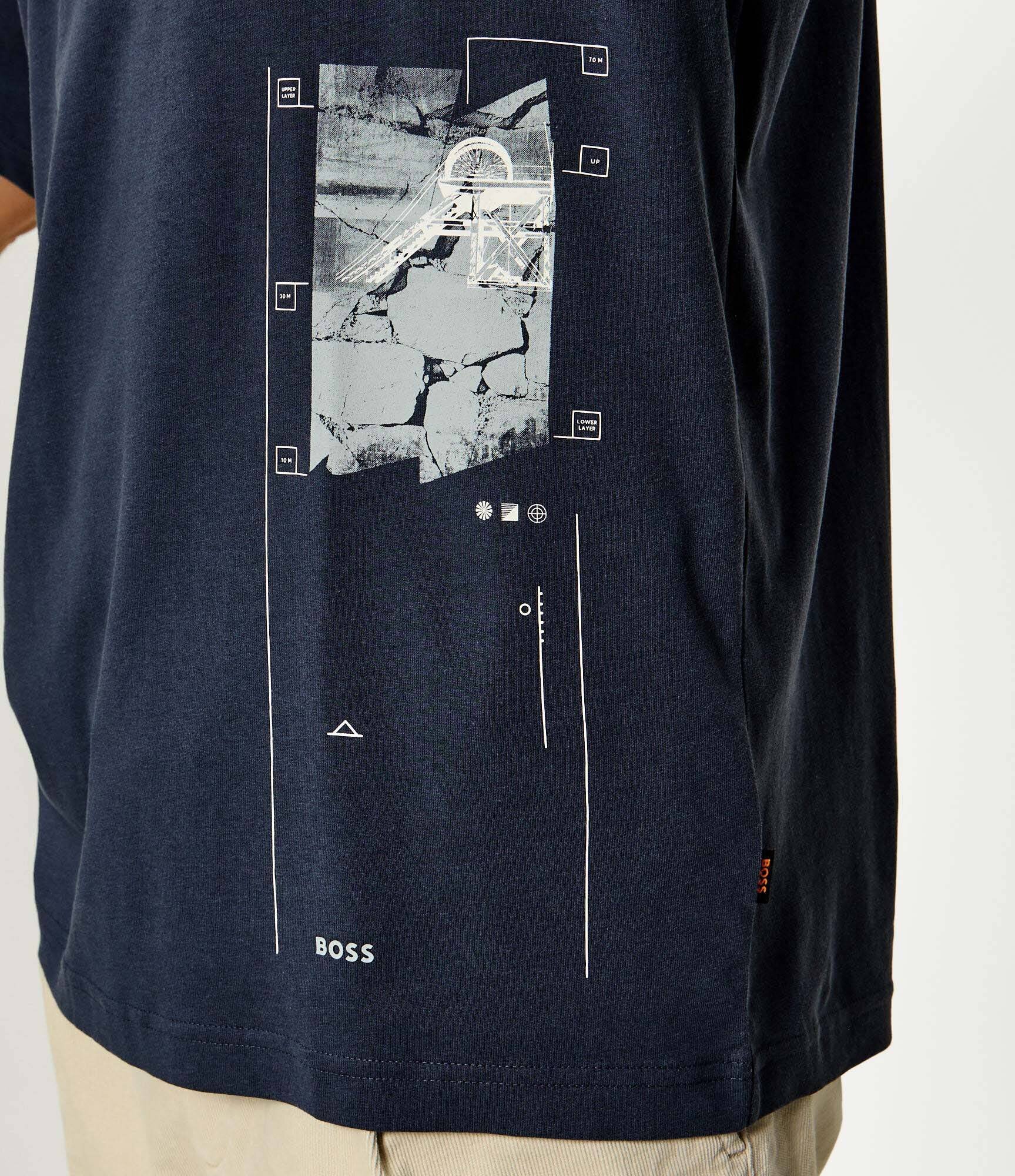 BOSS Orange Tricou Te_Journey | Loose fit