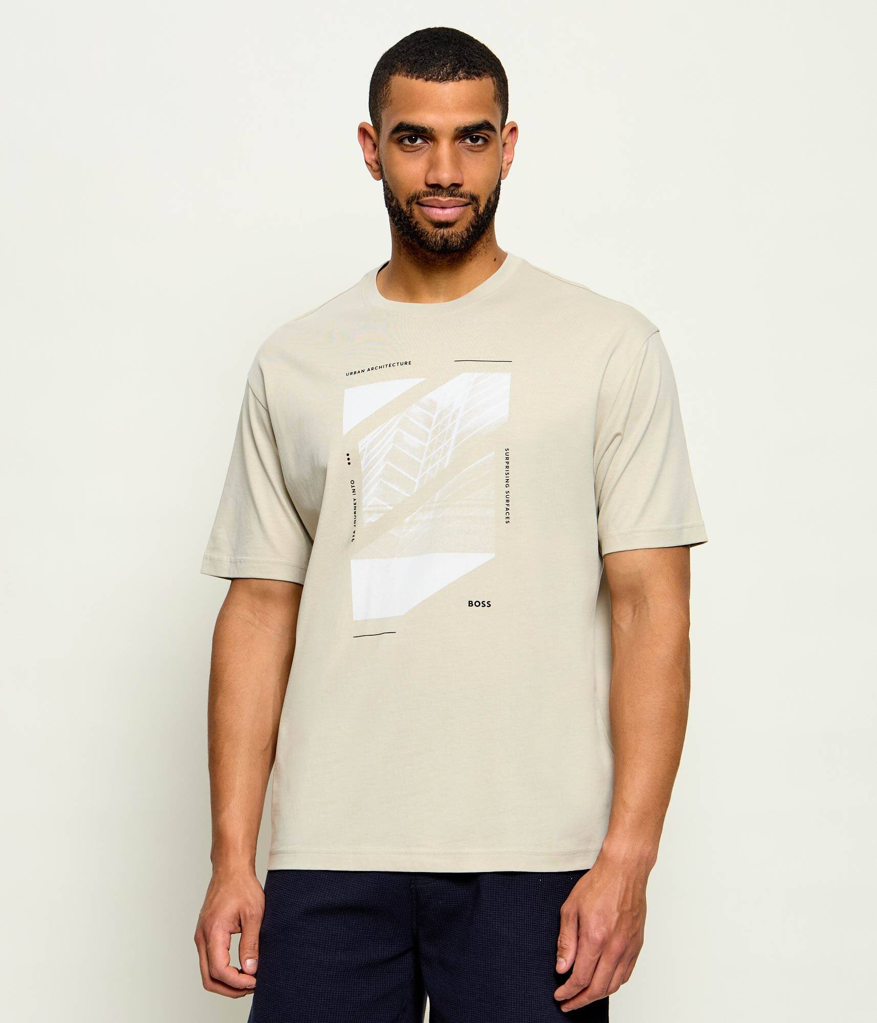BOSS Orange Tricou Te_Journey | Loose fit
