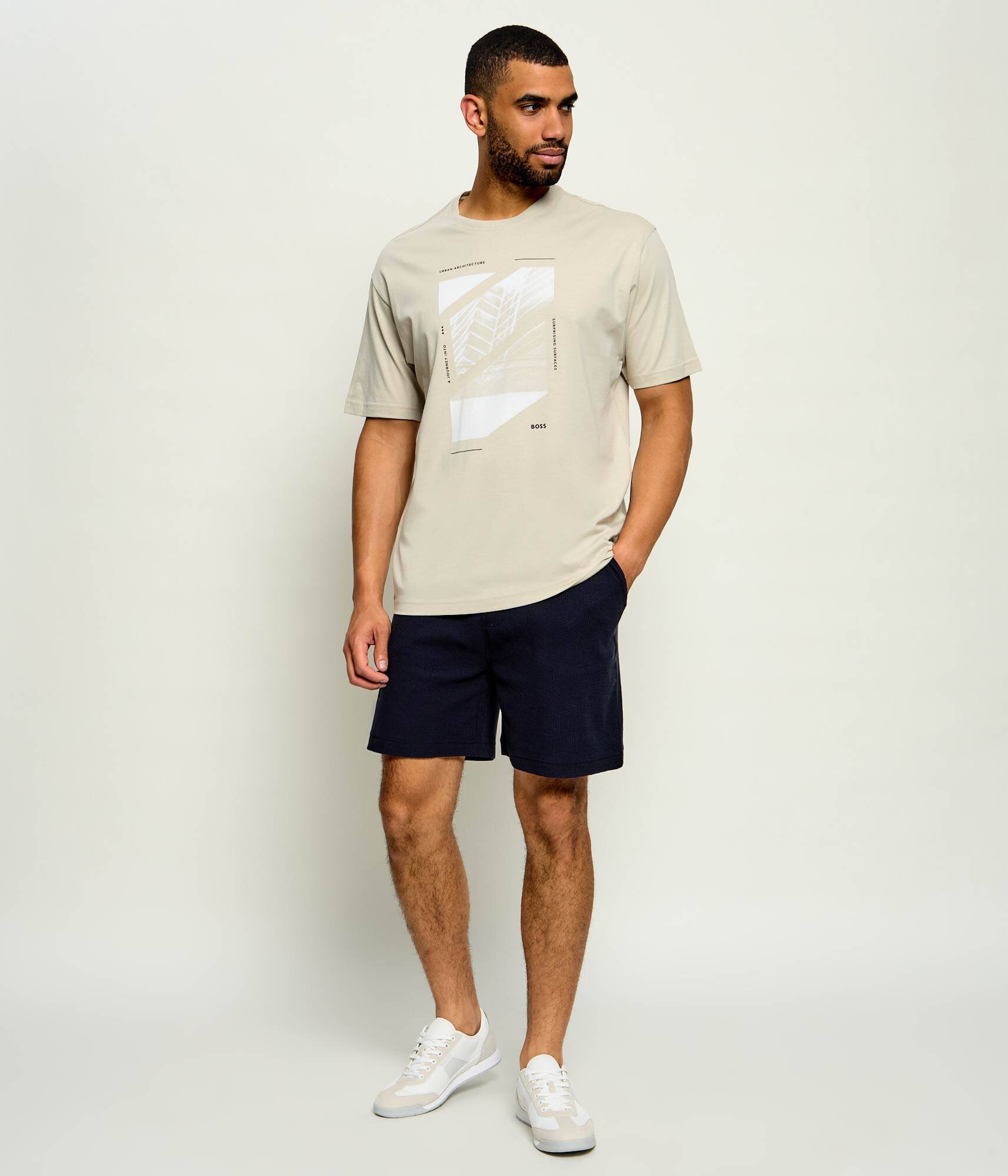 BOSS Orange Tricou Te_Journey | Loose fit