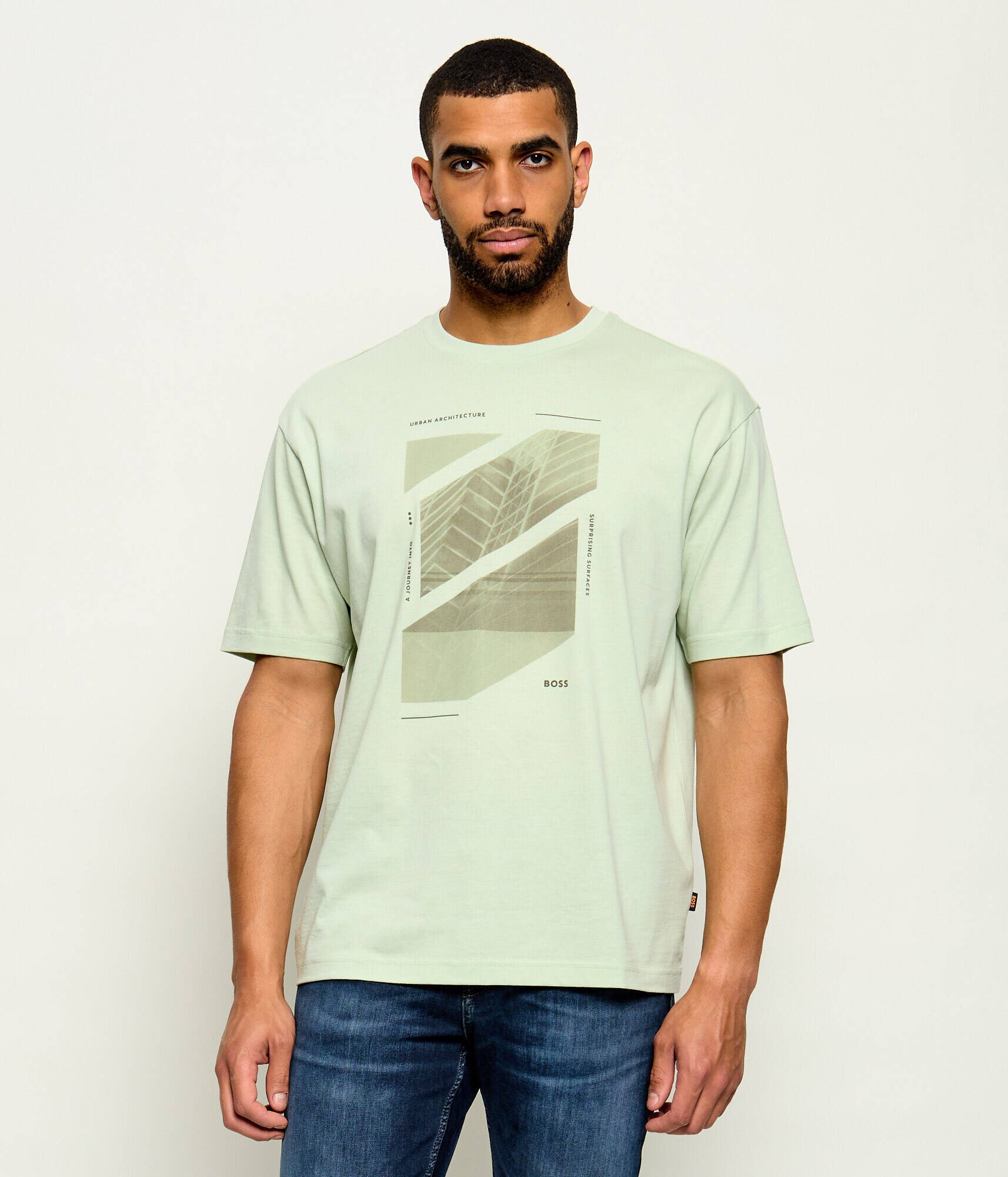 BOSS Orange Tricou Te_Journey | Loose fit
