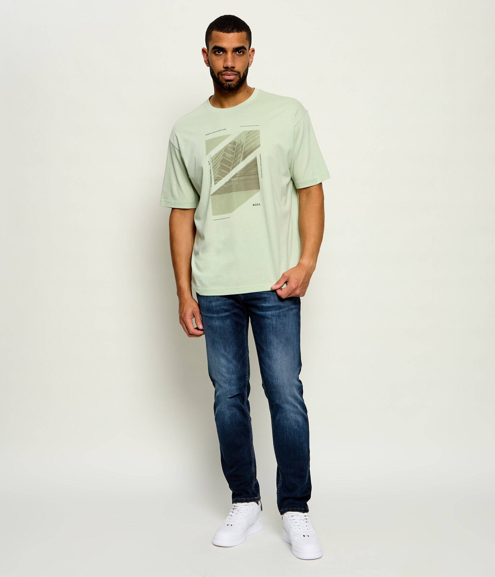 BOSS Orange Tricou Te_Journey | Loose fit