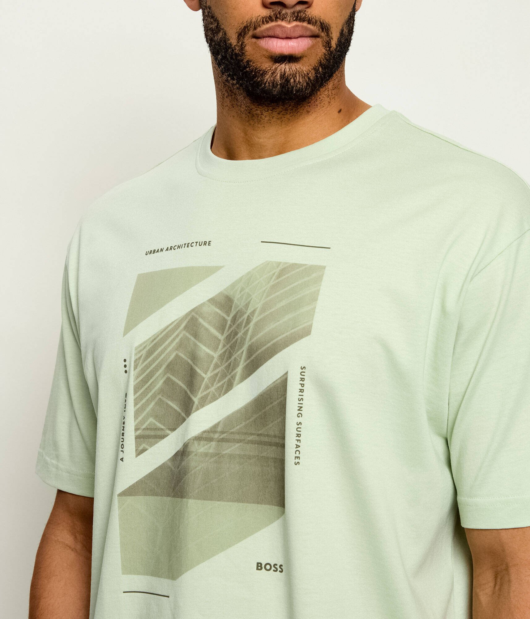 BOSS Orange Tricou Te_Journey | Loose fit