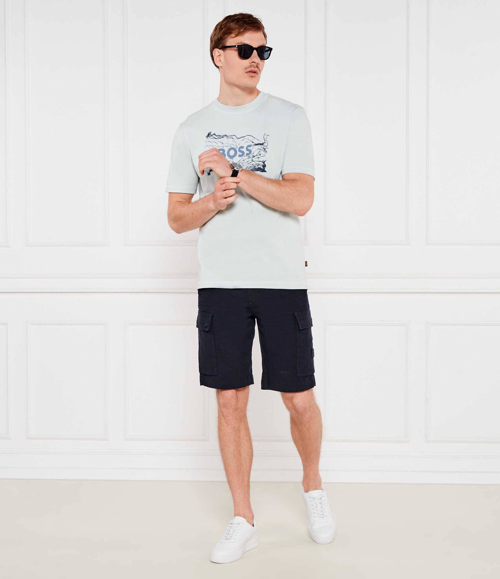 BOSS Orange Tricou Te_logospace | Regular Fit