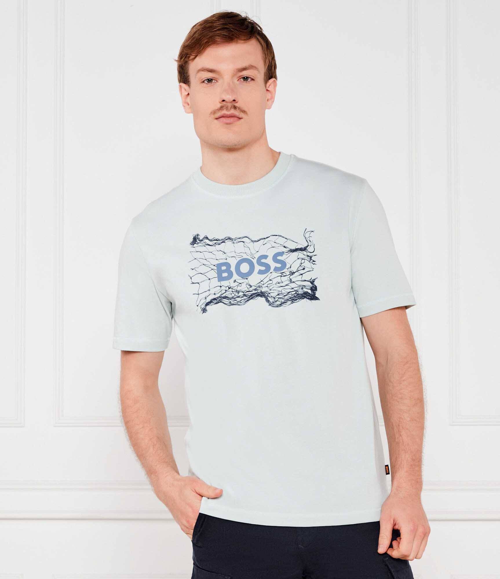 BOSS Orange Tricou Te_logospace | Regular Fit
