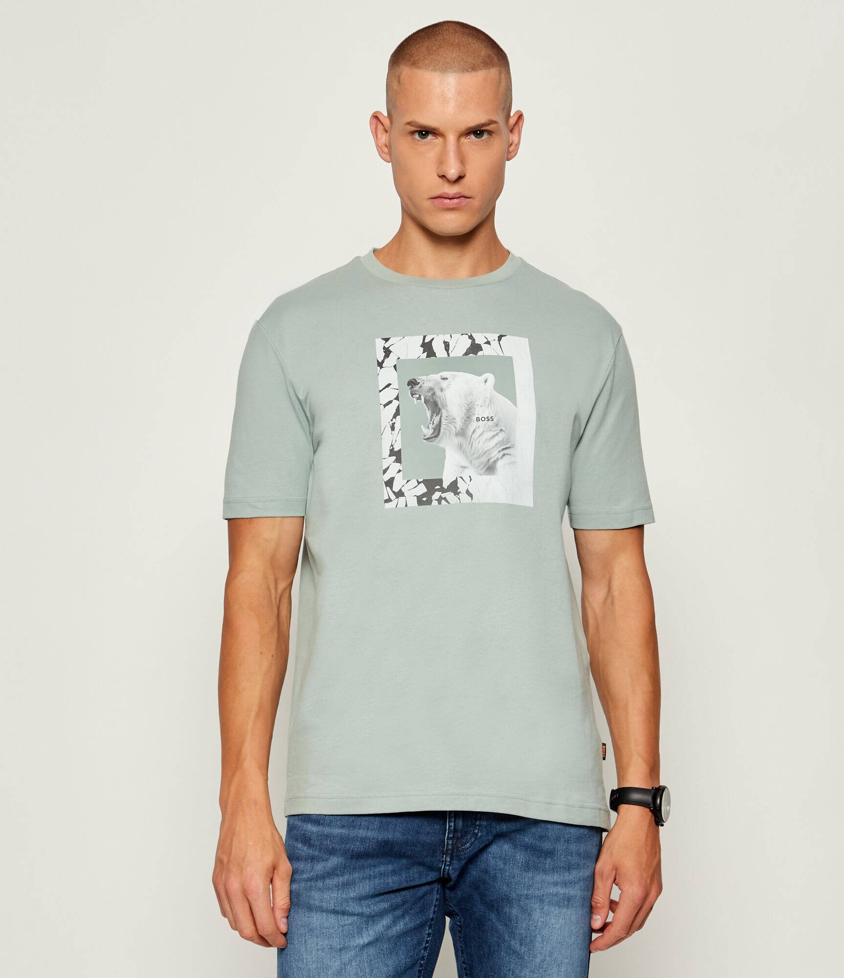 BOSS Orange Tricou Te_lupo | regular fit