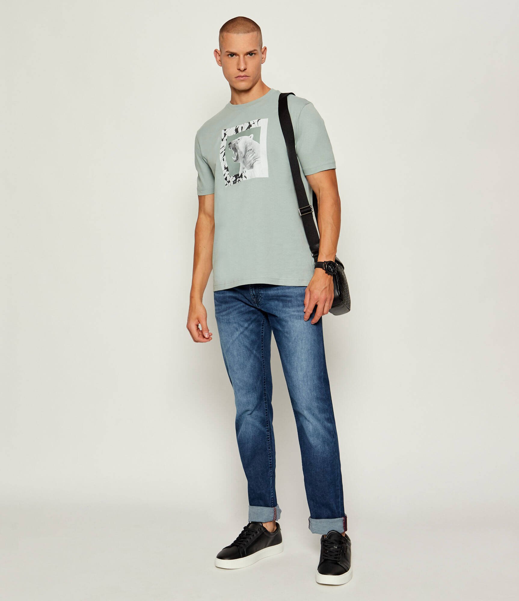 BOSS Orange Tricou Te_lupo | regular fit