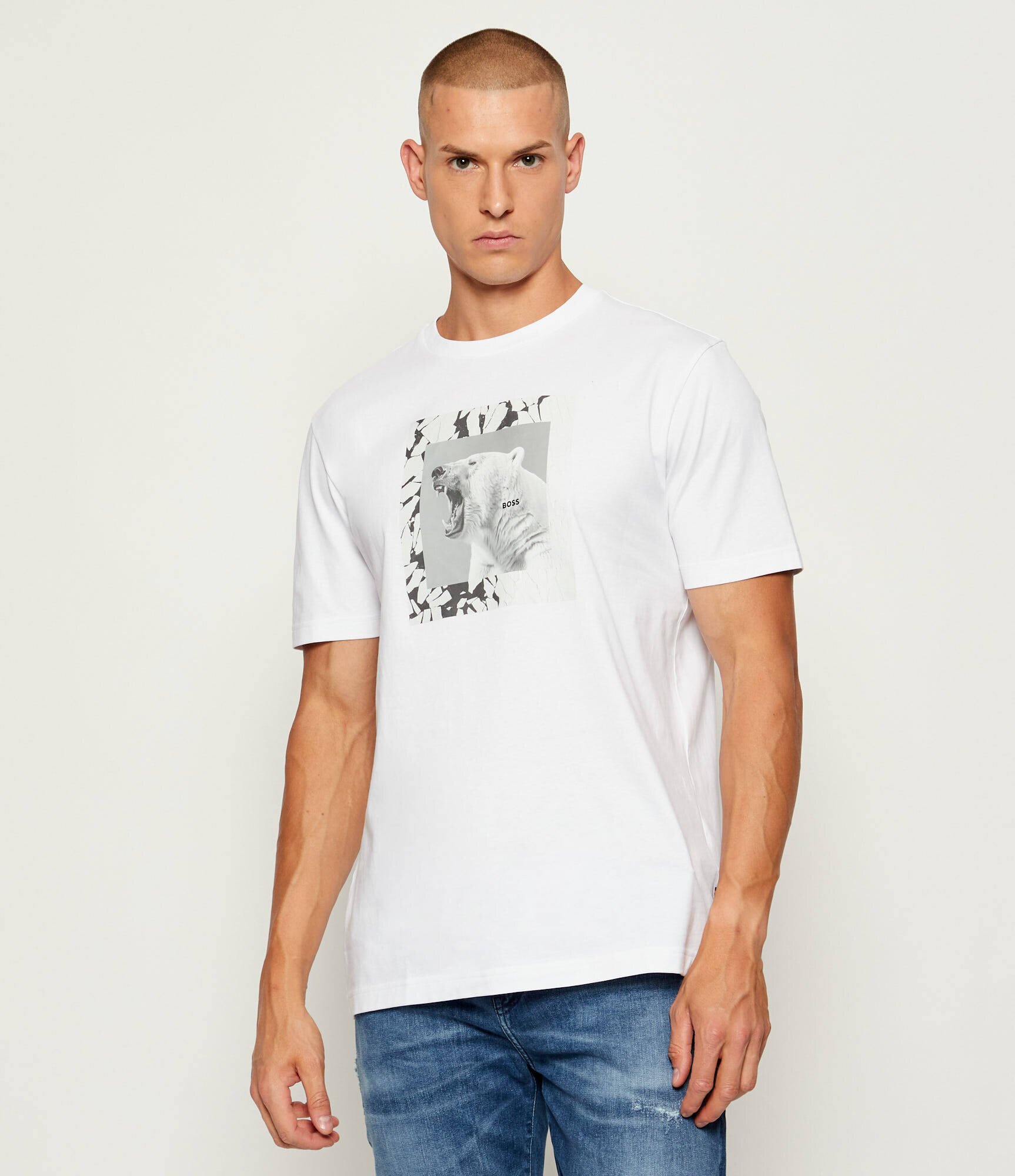 BOSS Orange Tricou Te_lupo | regular fit