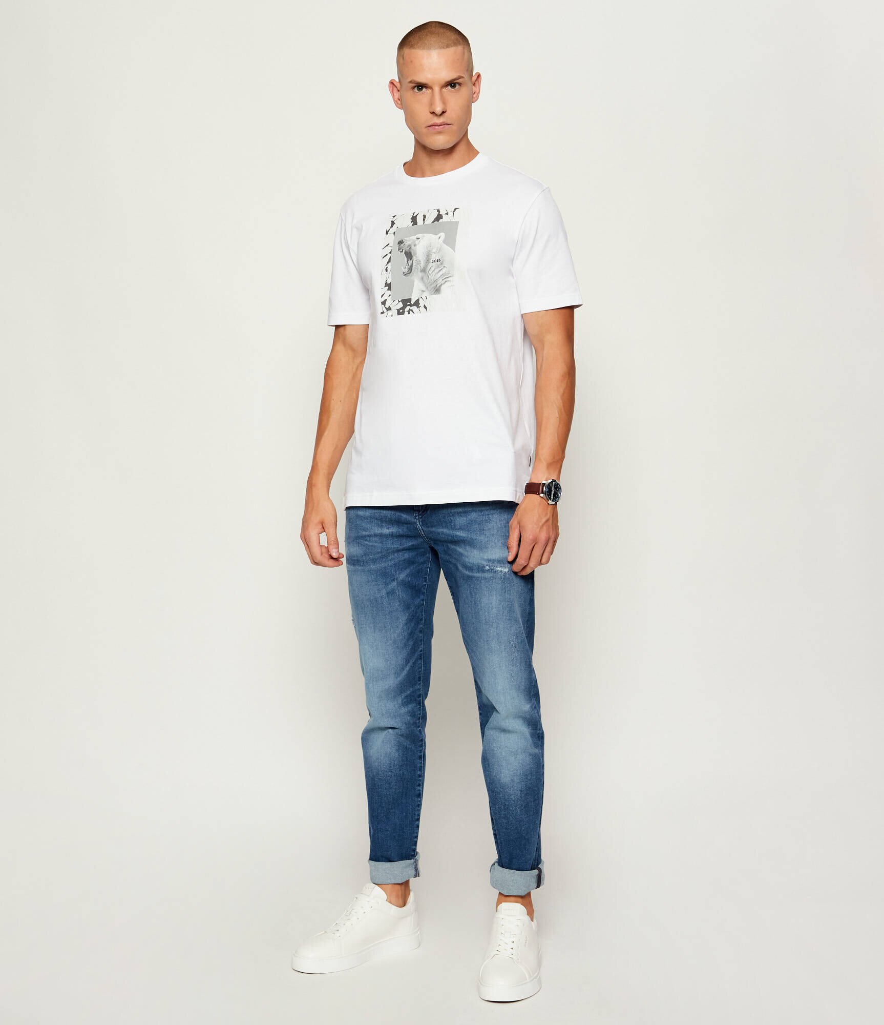 BOSS Orange Tricou Te_lupo | regular fit