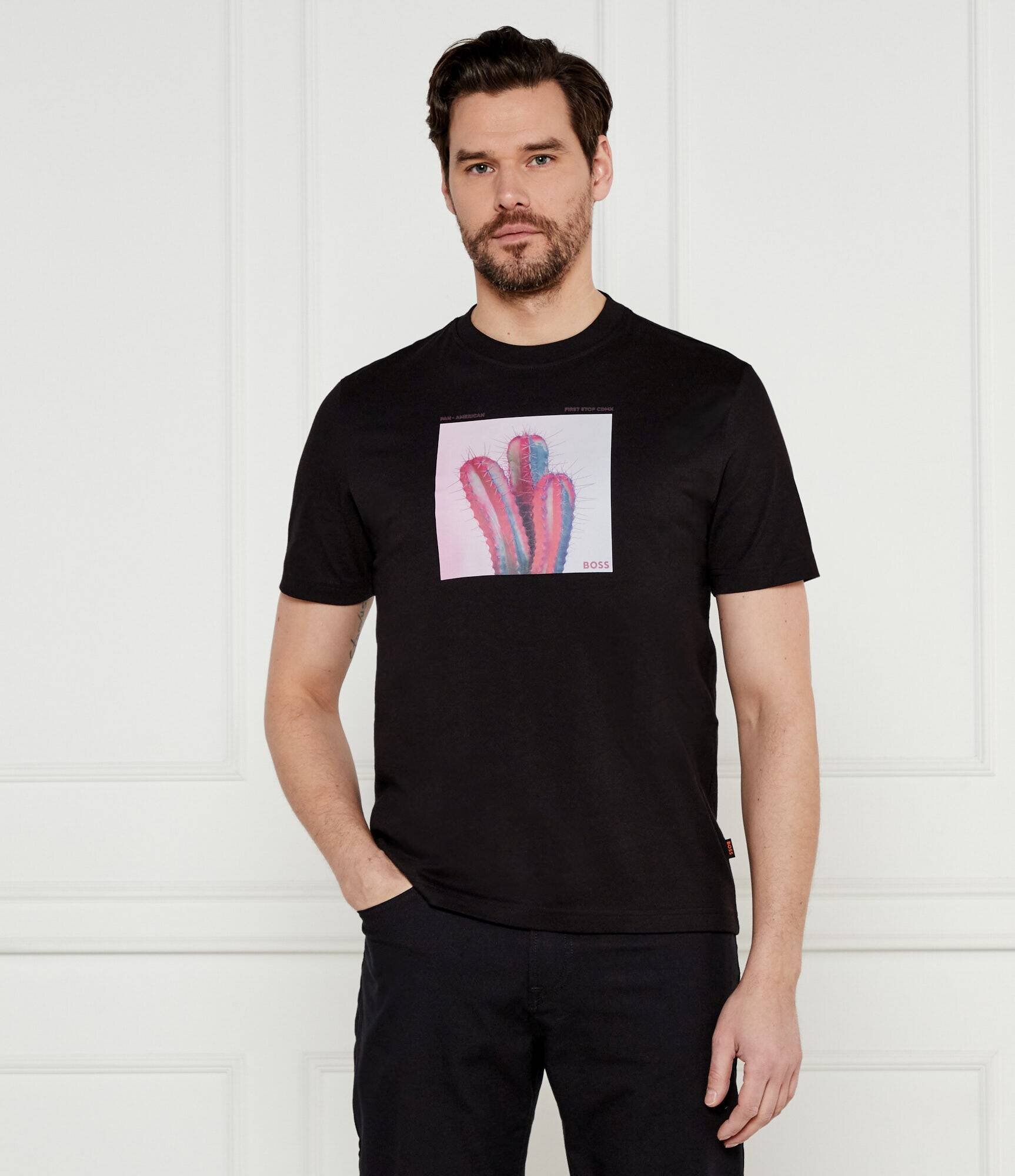 BOSS Orange Tricou Te_mextour | Regular Fit
