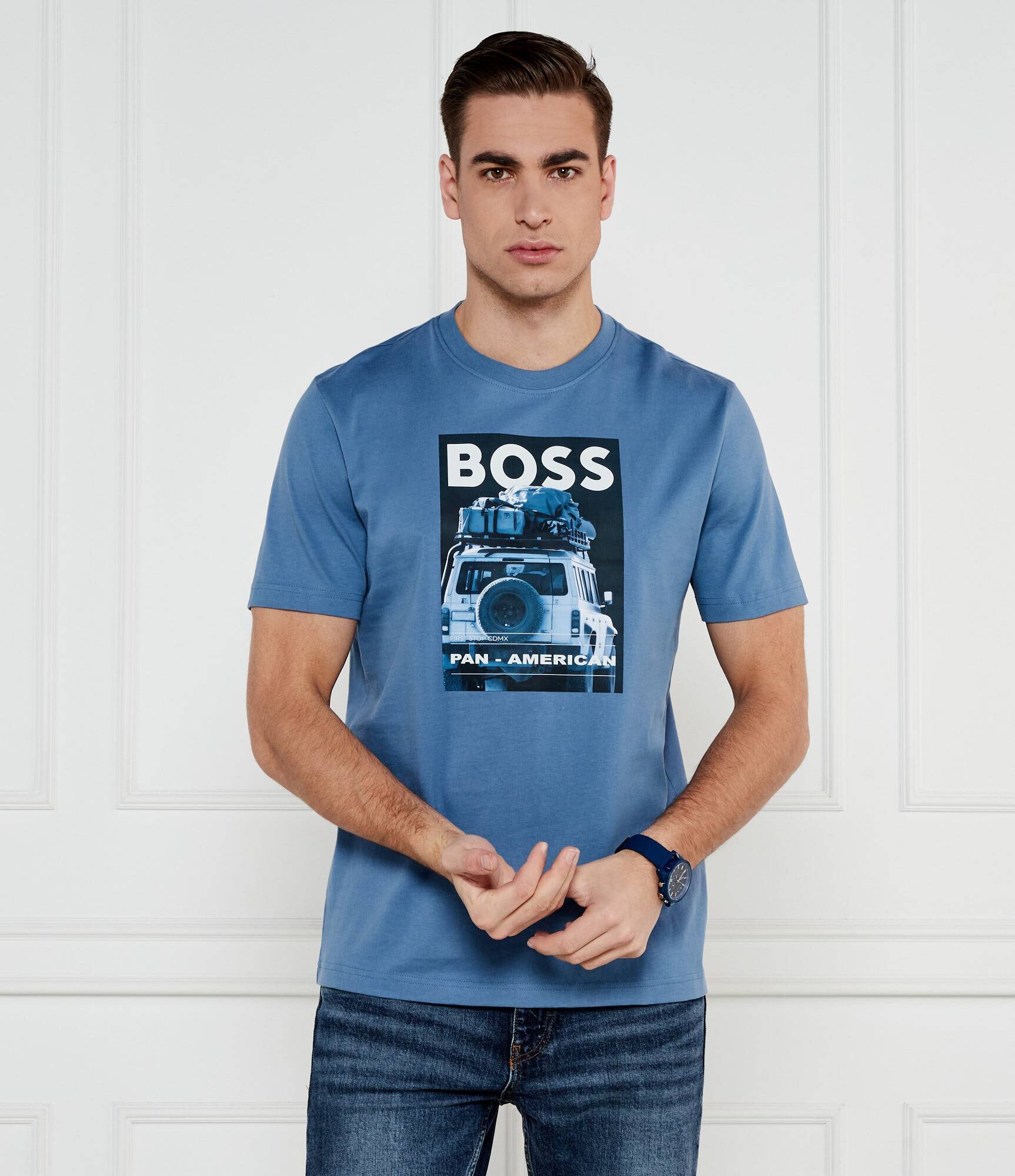 BOSS Orange Tricou Te_mextour | Regular Fit