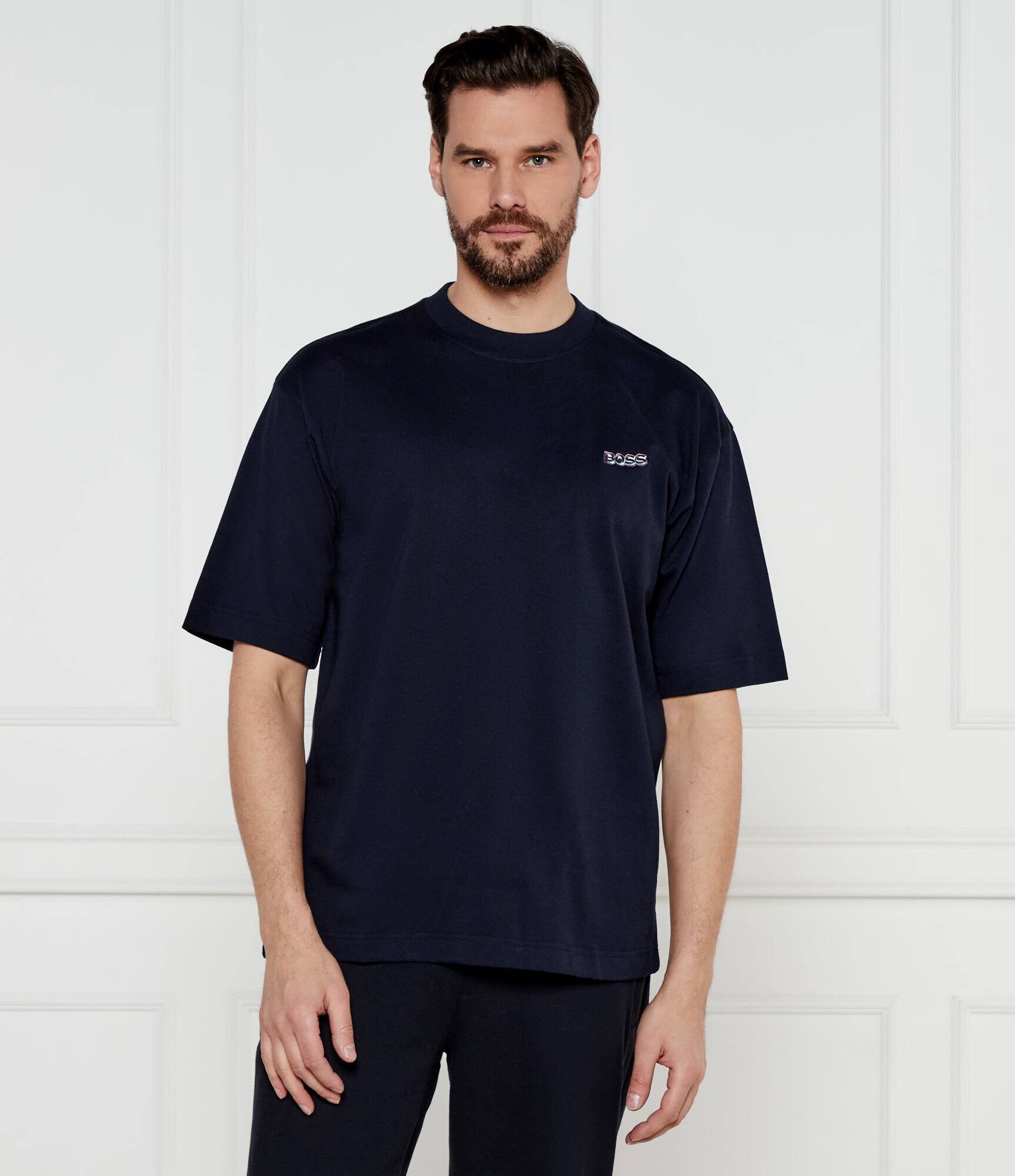 BOSS Orange Tricou Te_Mixdenim | Loose fit