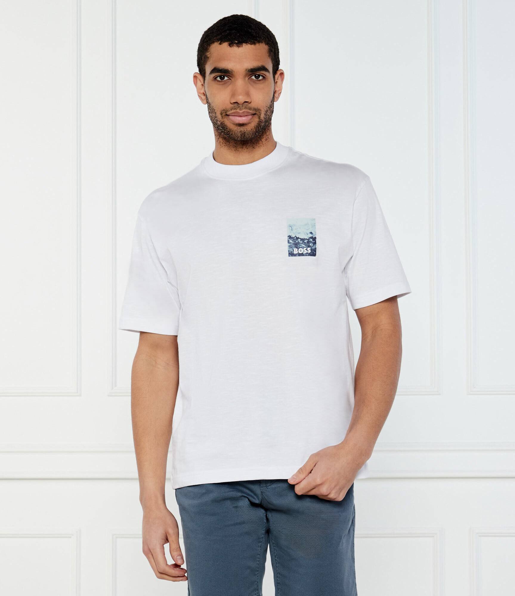 BOSS Orange Tricou Te_numbers | Loose fit