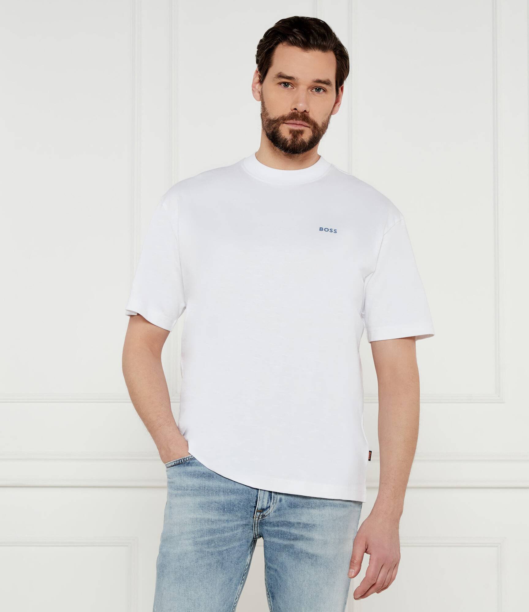 BOSS Orange Tricou Te_numbers | Loose fit