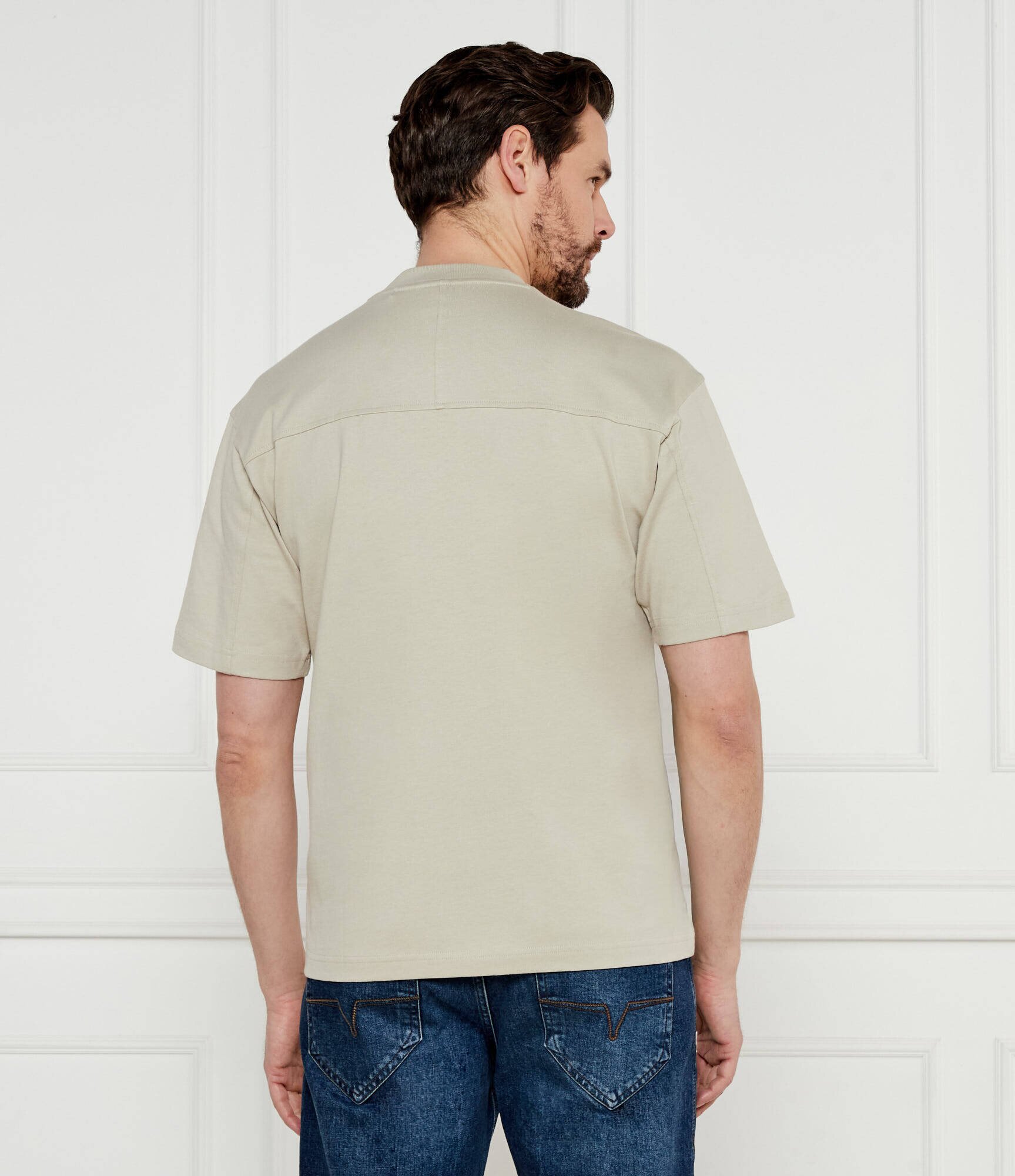 BOSS Orange Tricou Te_nylonfront | Relaxed fit